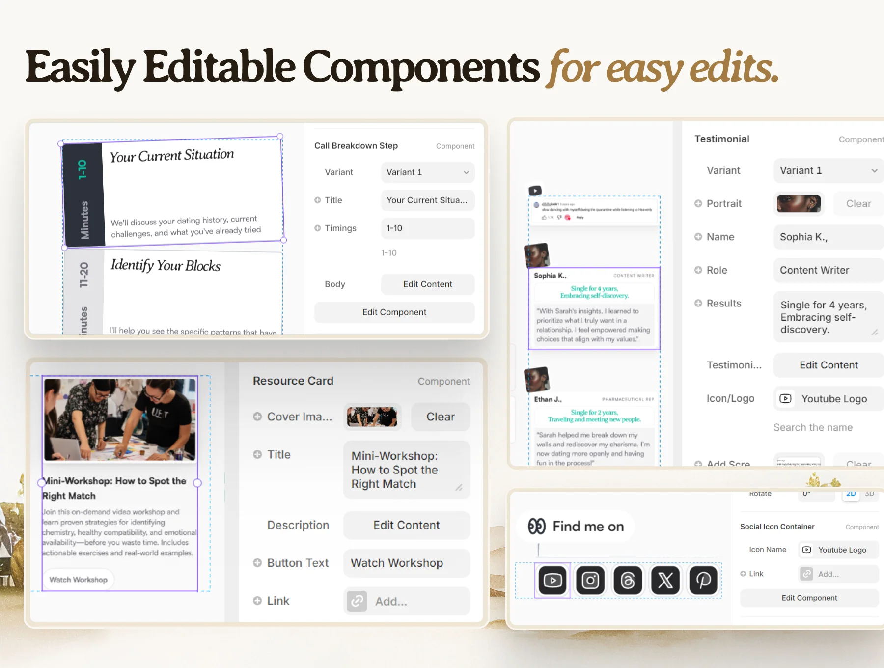 DatingCoach - High-Converting Landing Page Template 6