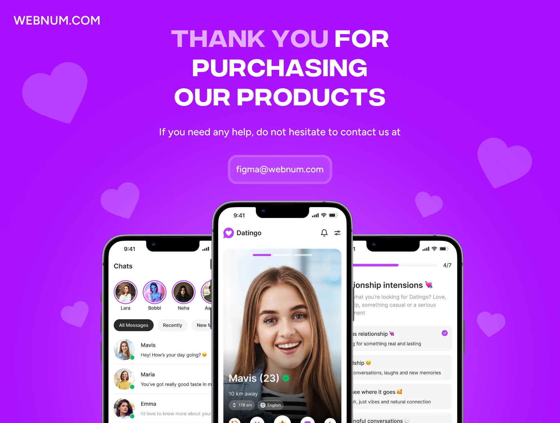 Datingo - Modern Dating App UI Kit 8