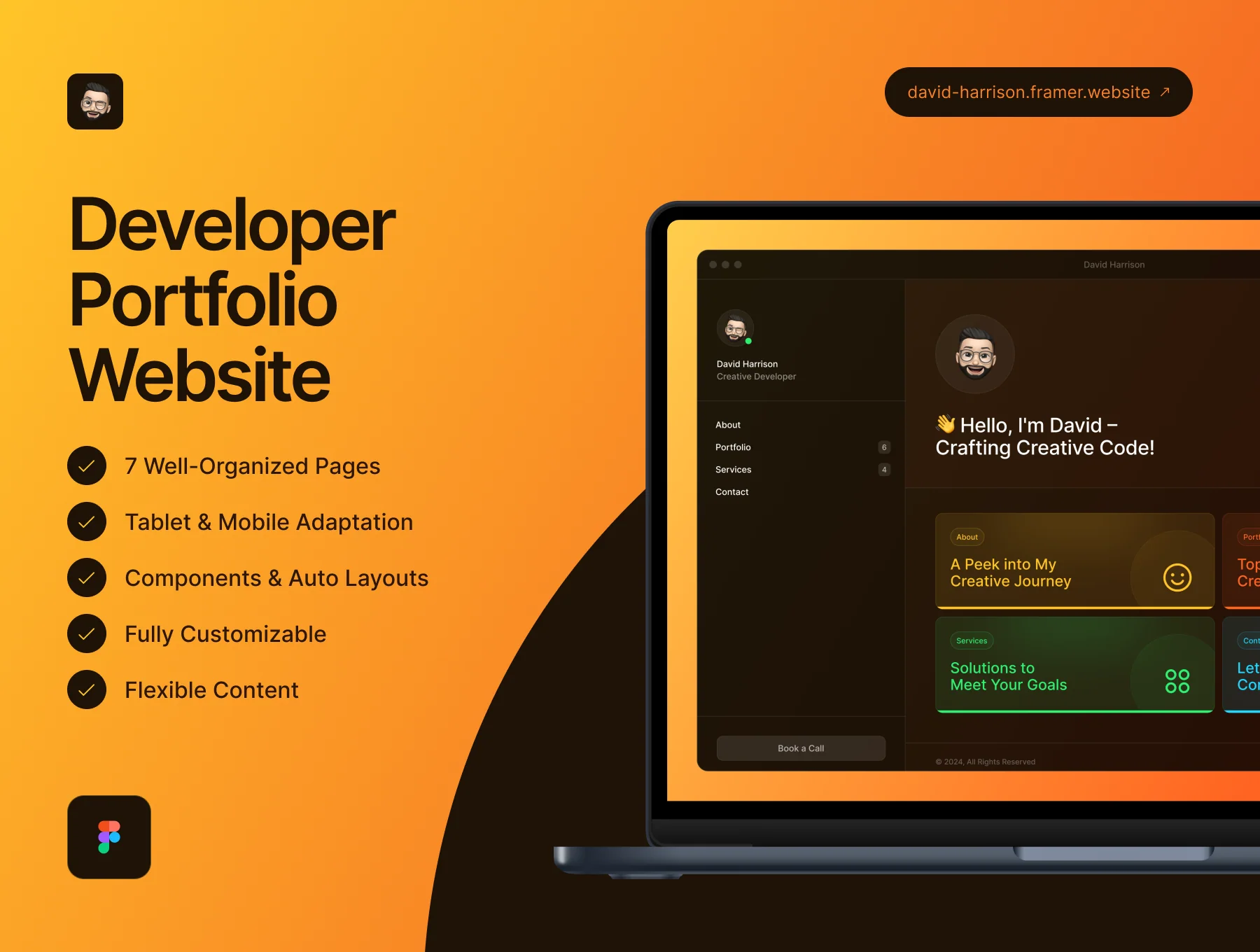 David Harrison – Developer Portfolio Website
