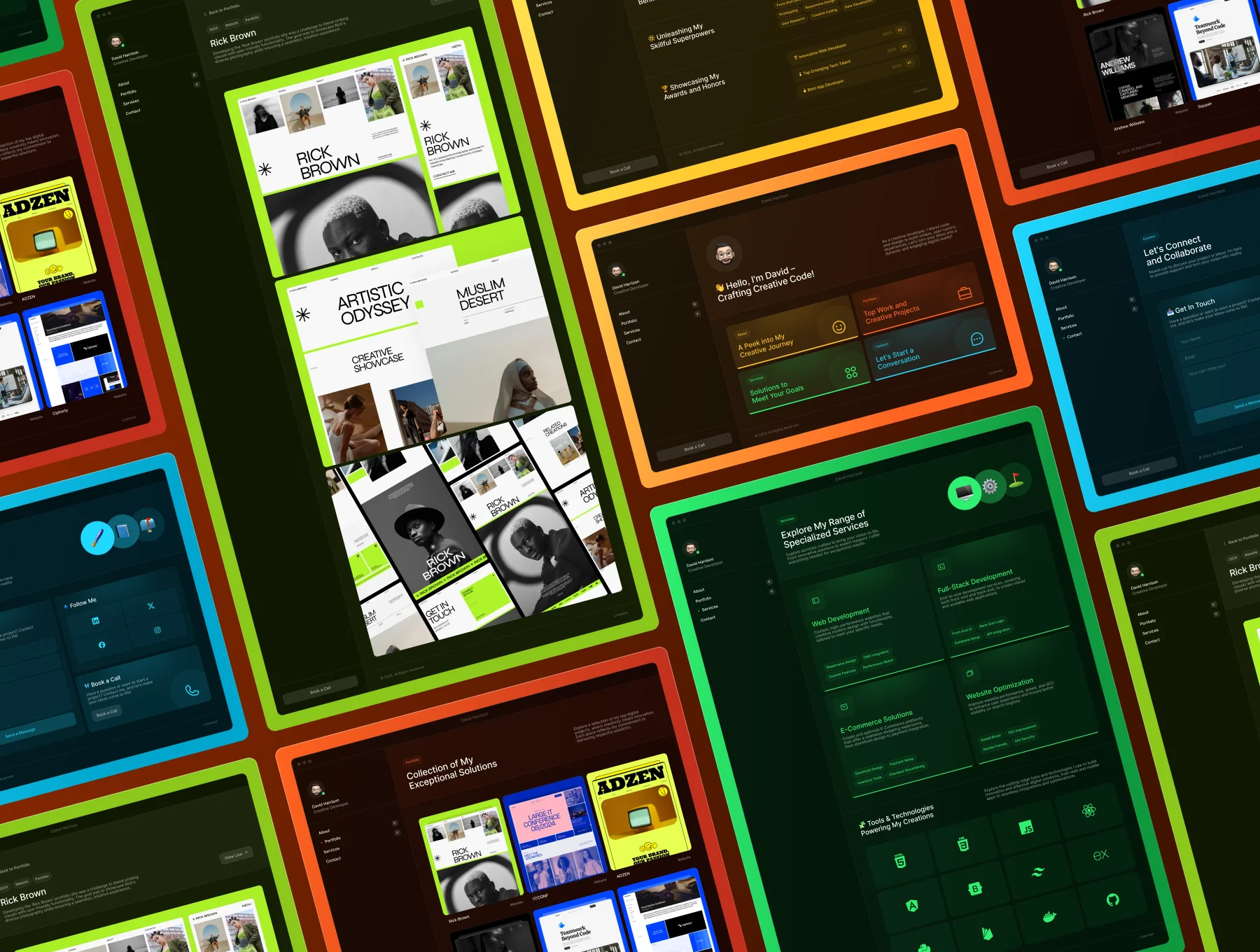 David Harrison – Developer Portfolio Website 5