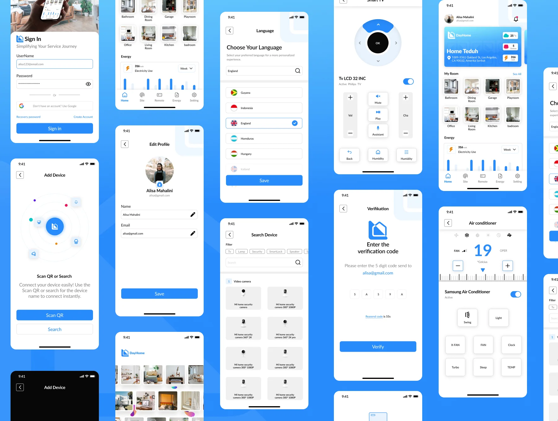 DayHome - Smart Home App Ui Kit 6
