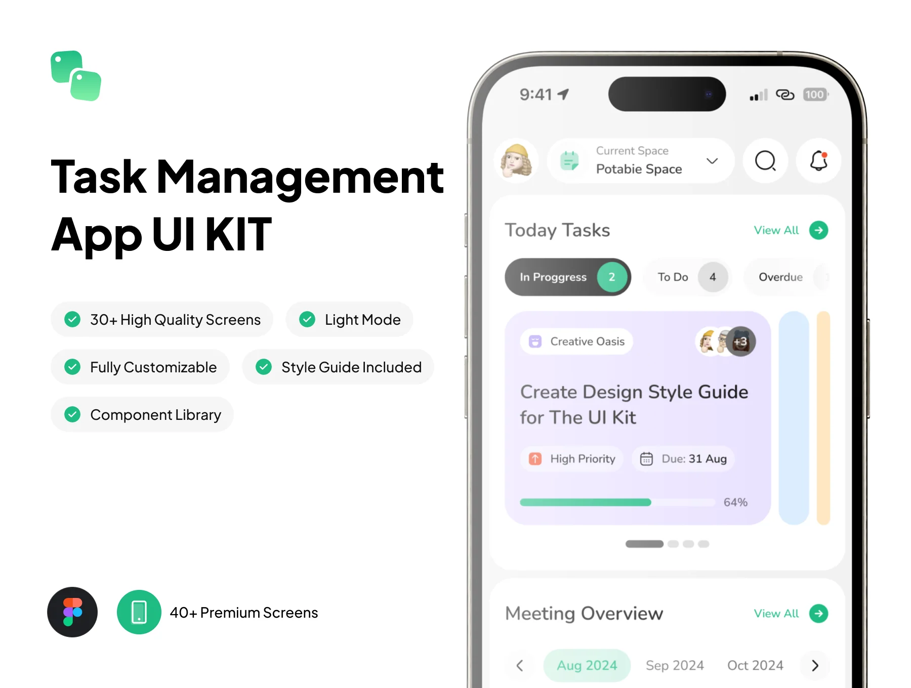 Daylies - Task Management UI Kit