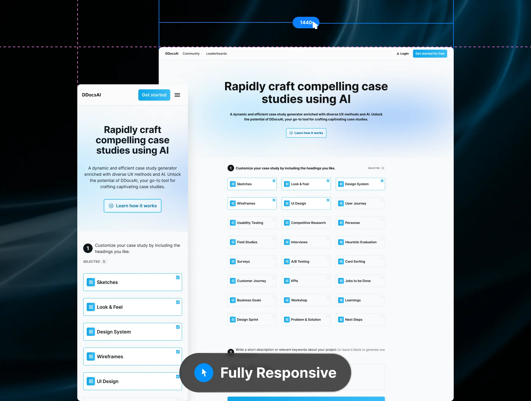DDocsAI - AI Web & Mobile App UI Kit 3
