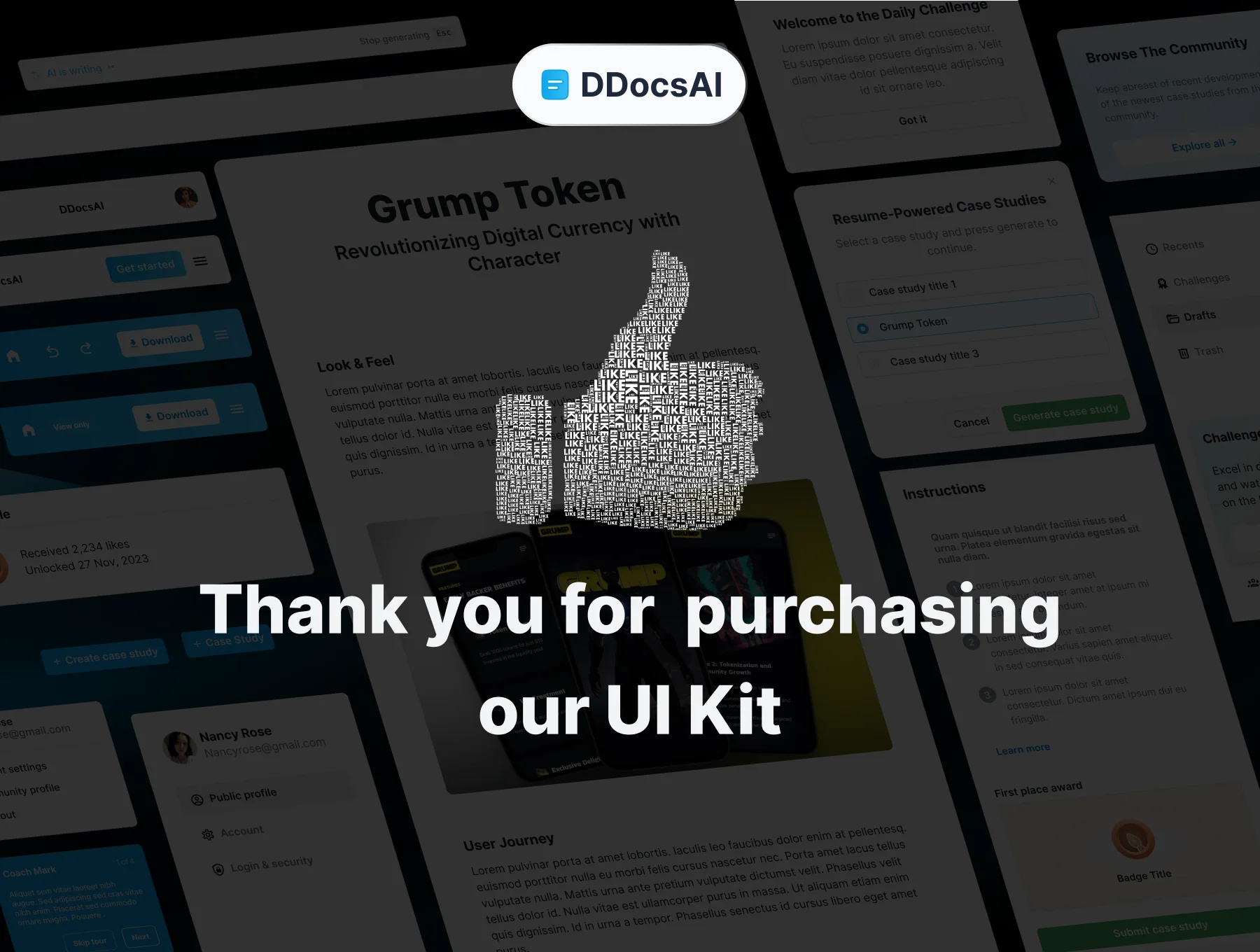 DDocsAI - AI Web & Mobile App UI Kit 8