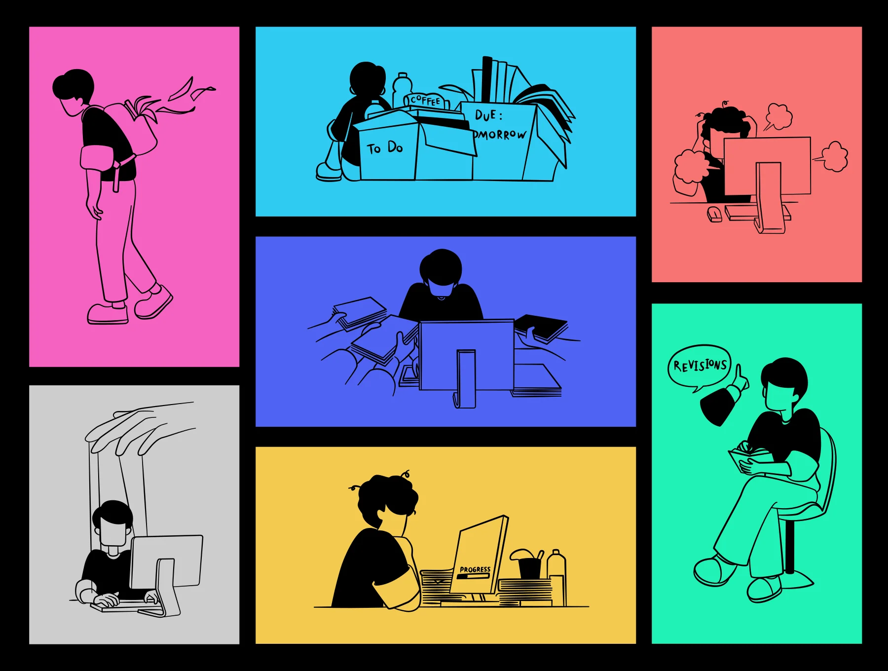 Deadline Boys Illustrations 5