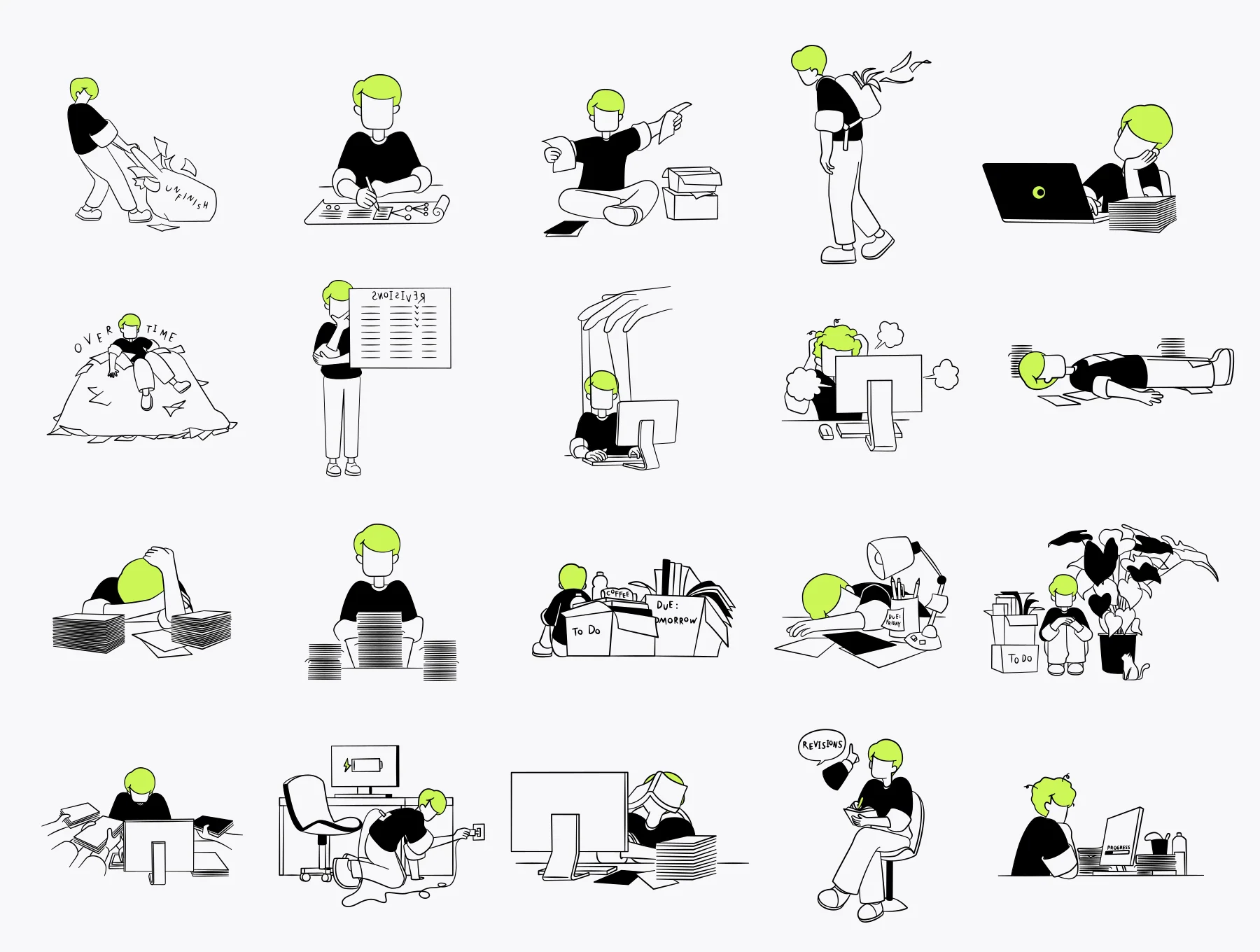 Deadline Boys Illustrations 6