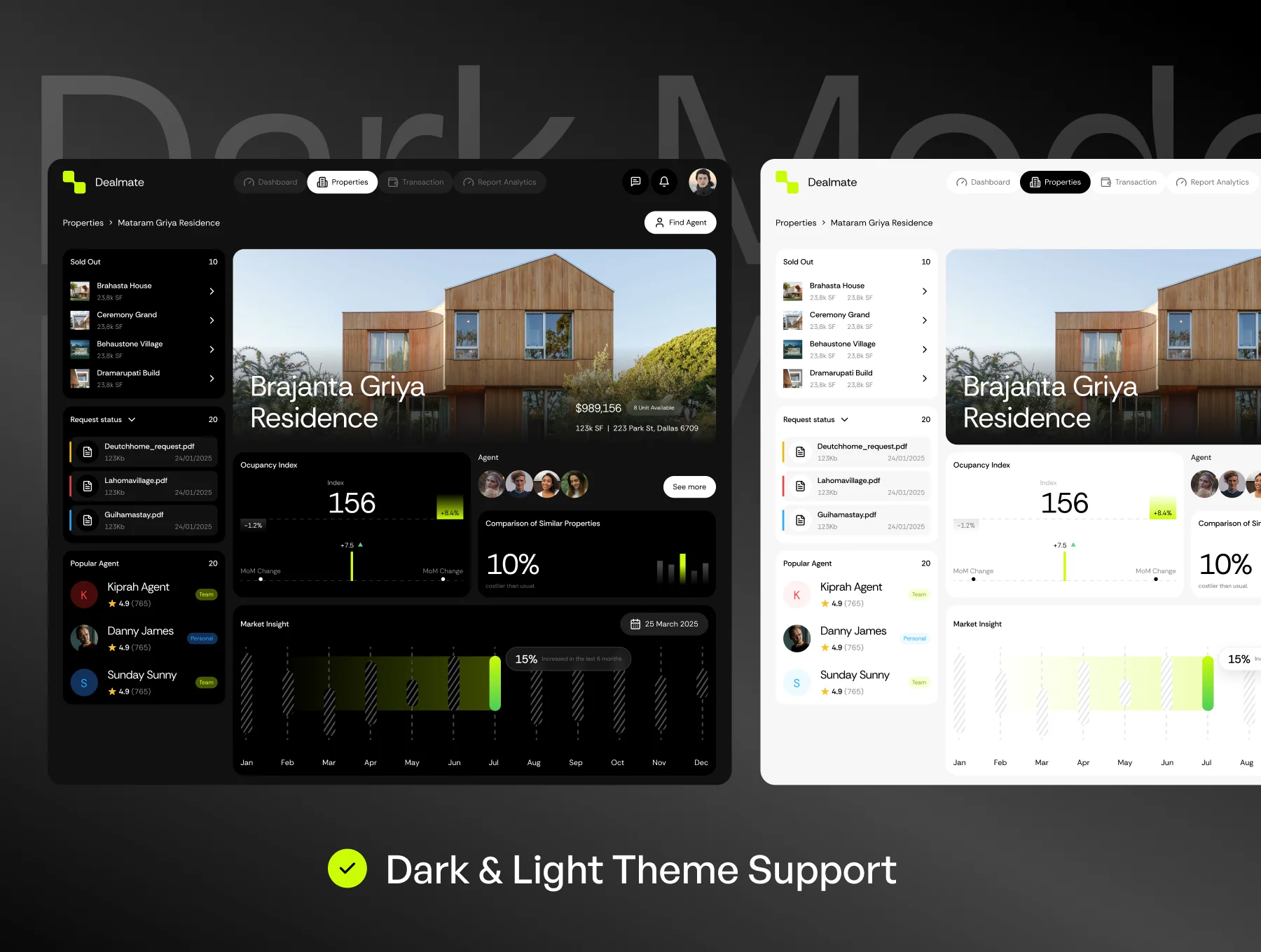 Deal Mate - B2B Real Estate Dashboard UI KIT 4