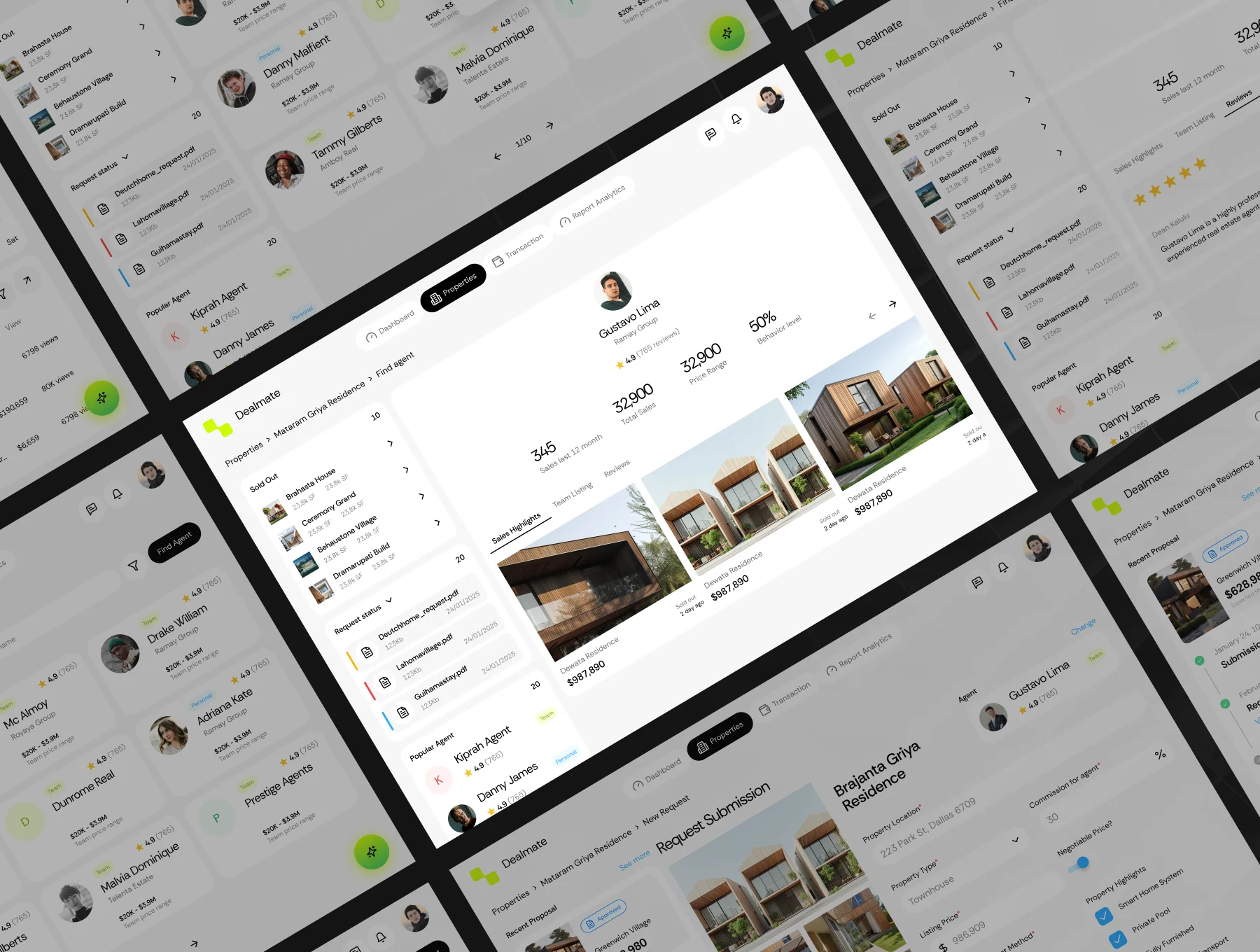 Deal Mate - B2B Real Estate Dashboard UI KIT 6