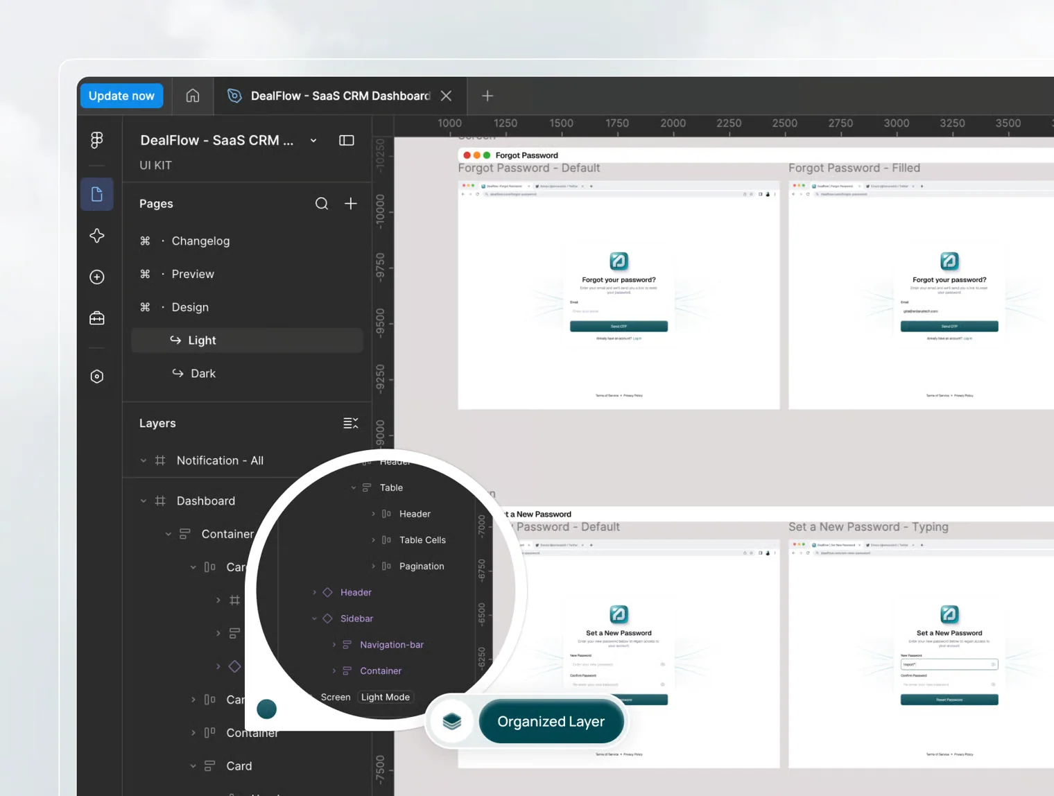 DealFlow - SaaS CRM Dashboard UI Kit 3