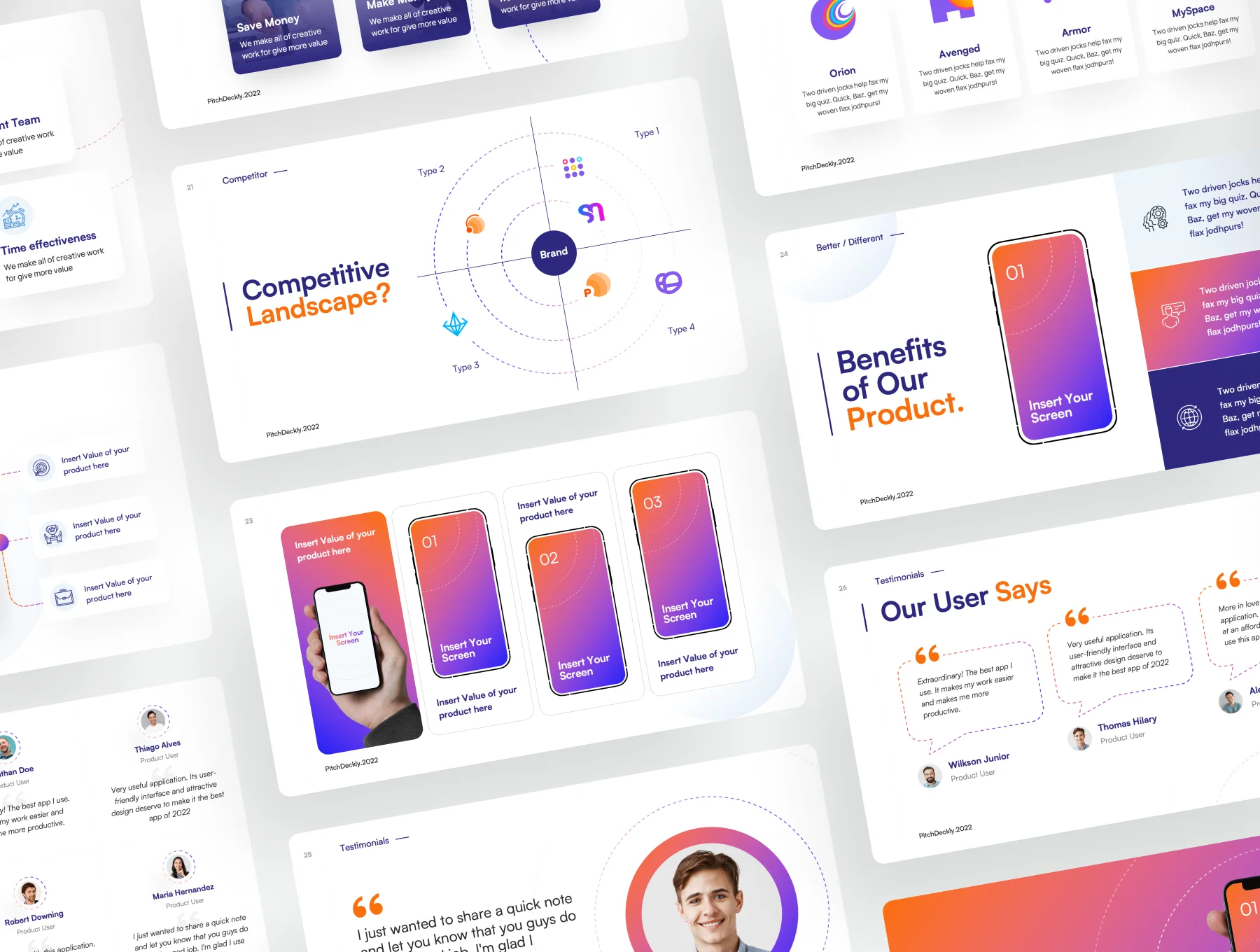 Deckly - Pitch Deck Keynote Presentation Template 7