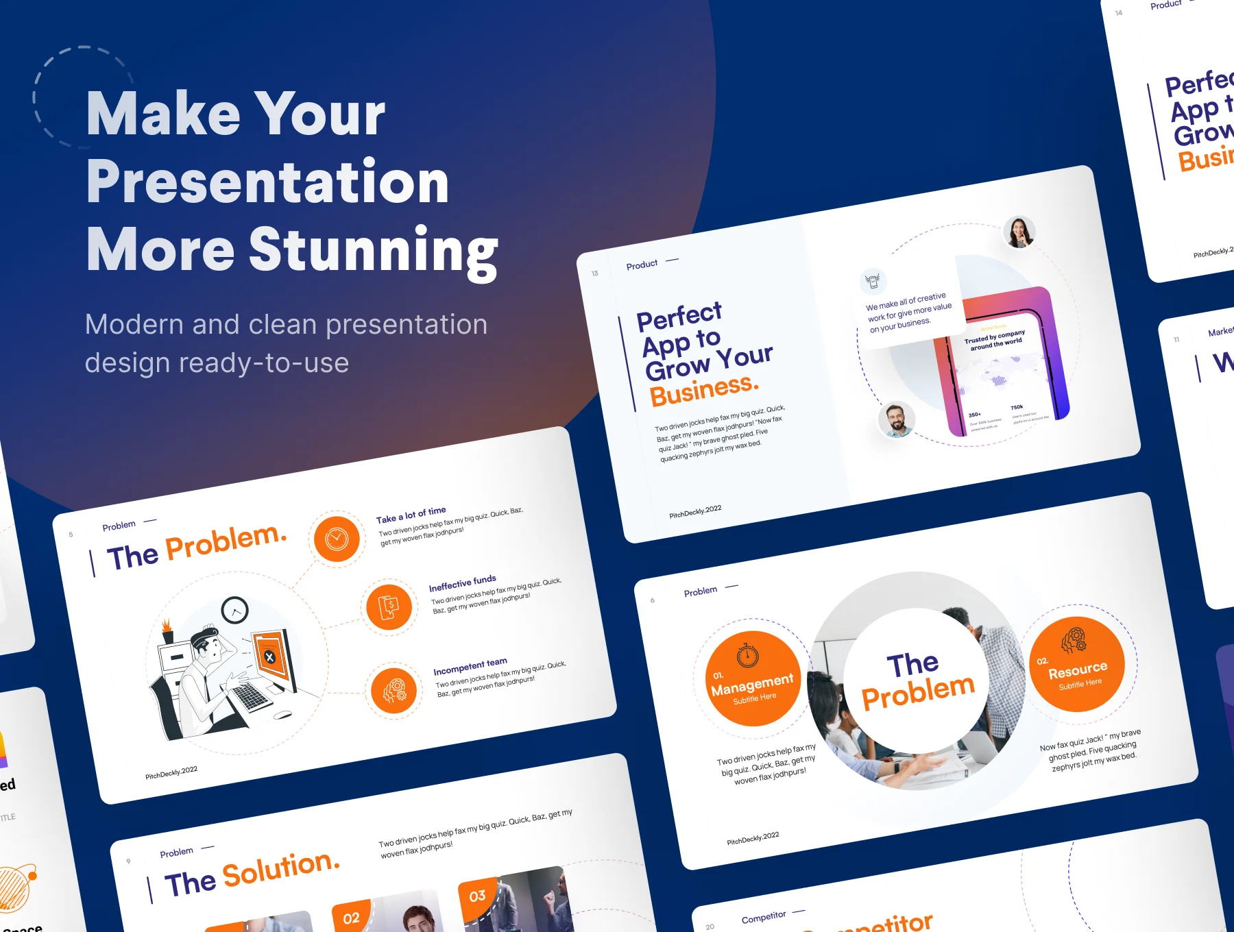 Deckly - Pitch Deck Presentation Figma Template 5