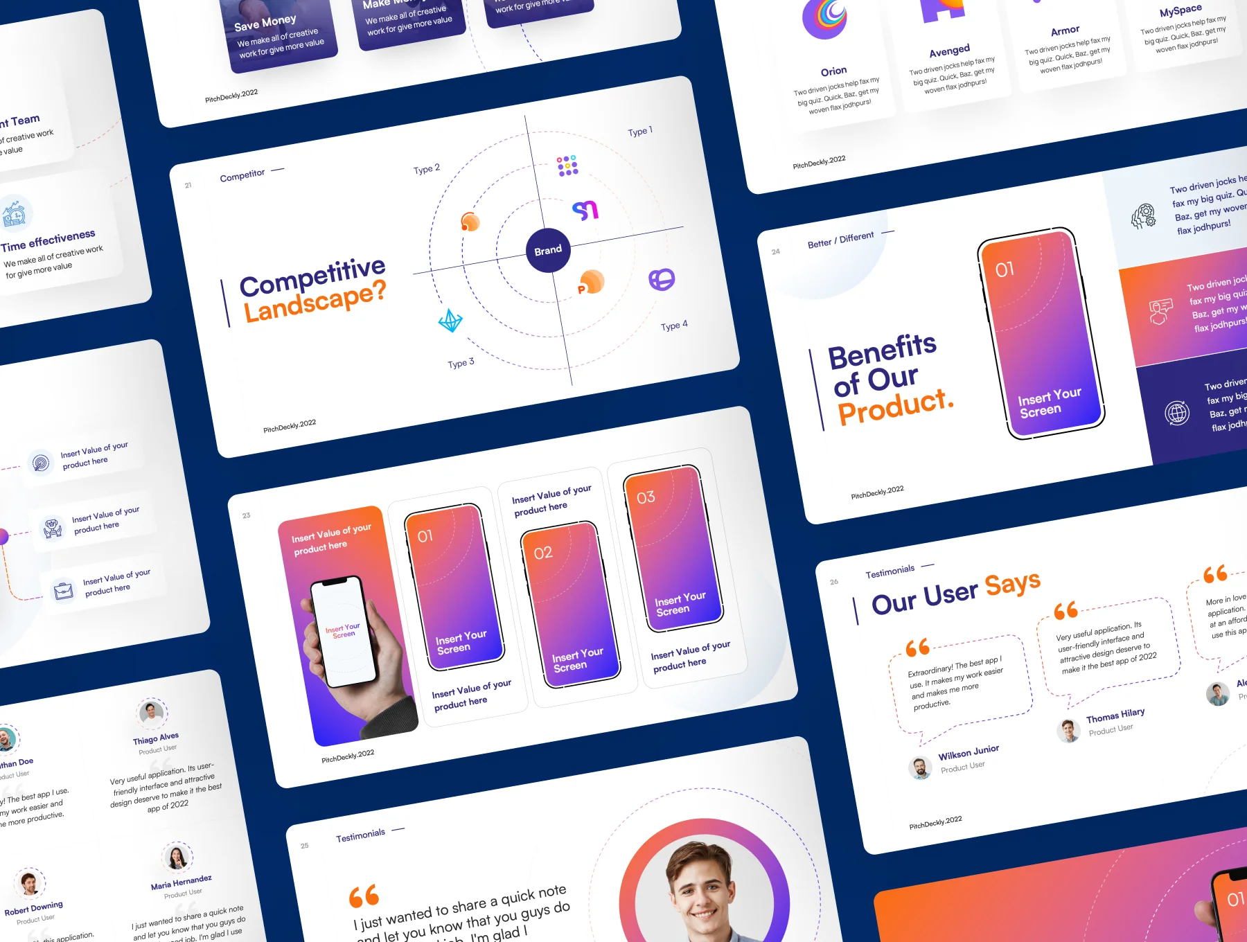 Deckly - Pitch Deck Presentation Figma Template 7