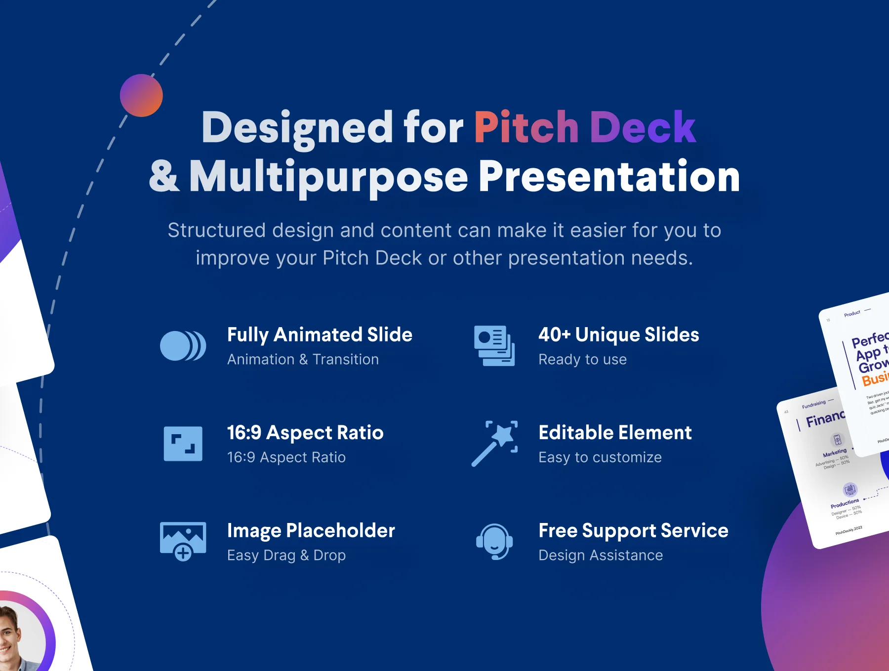 Deckly - Pitch Deck Presentation Template 2