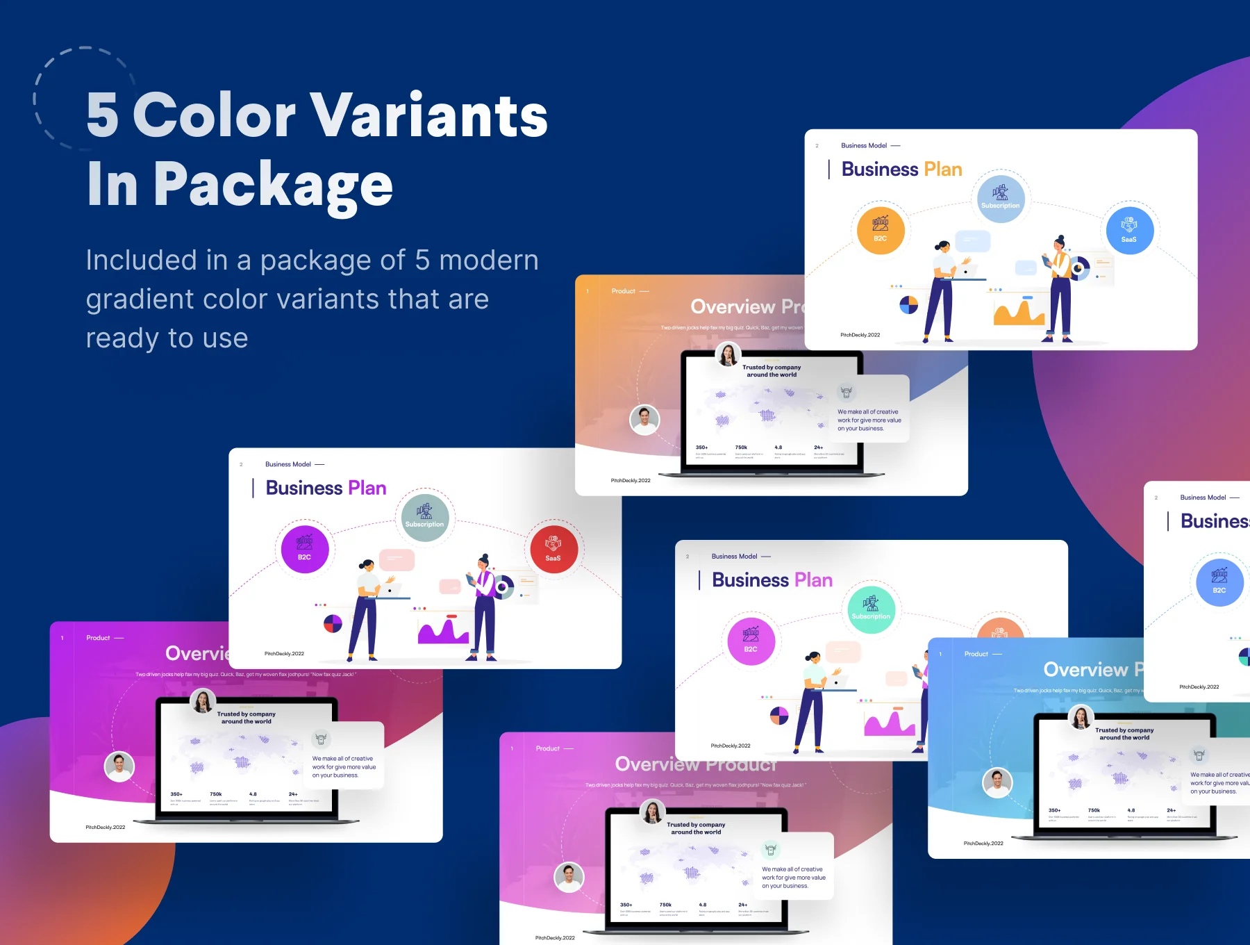 Deckly - Pitch Deck Presentation Template 3