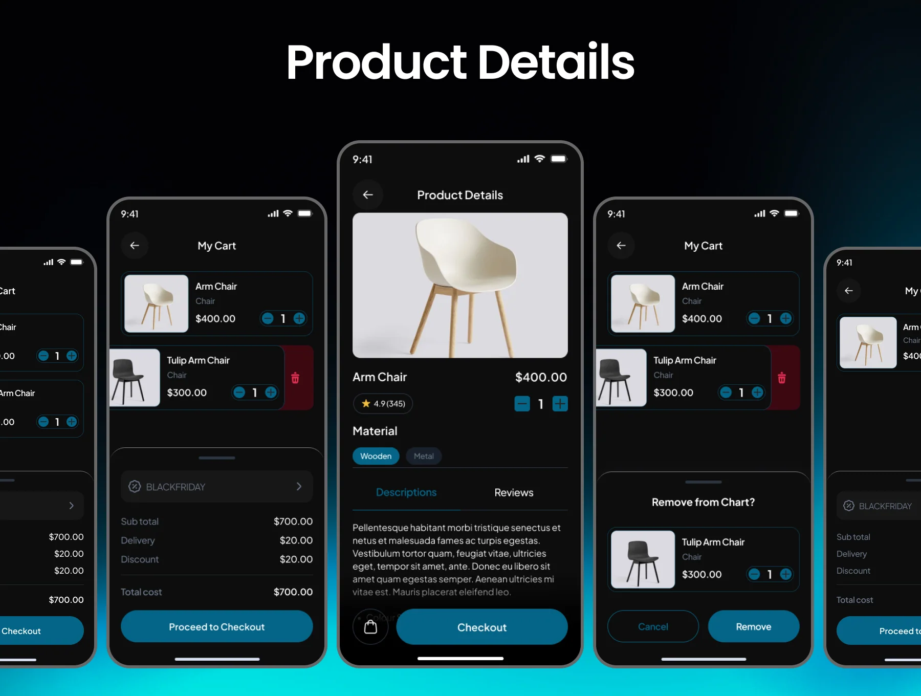 Decoro Furniture Store Mobile App  UI Kit 6