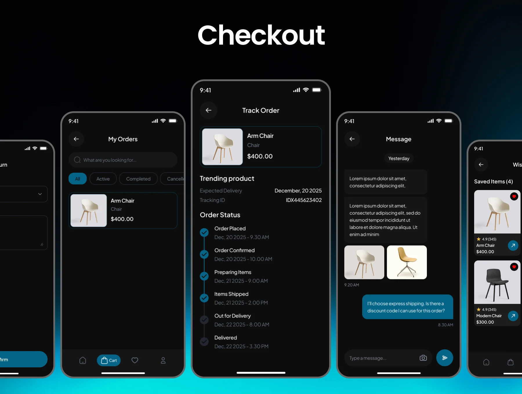 Decoro Furniture Store Mobile App  UI Kit 7