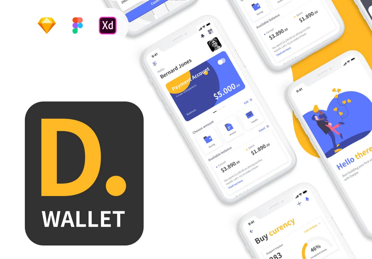 Deeper Wallet - Light Kit