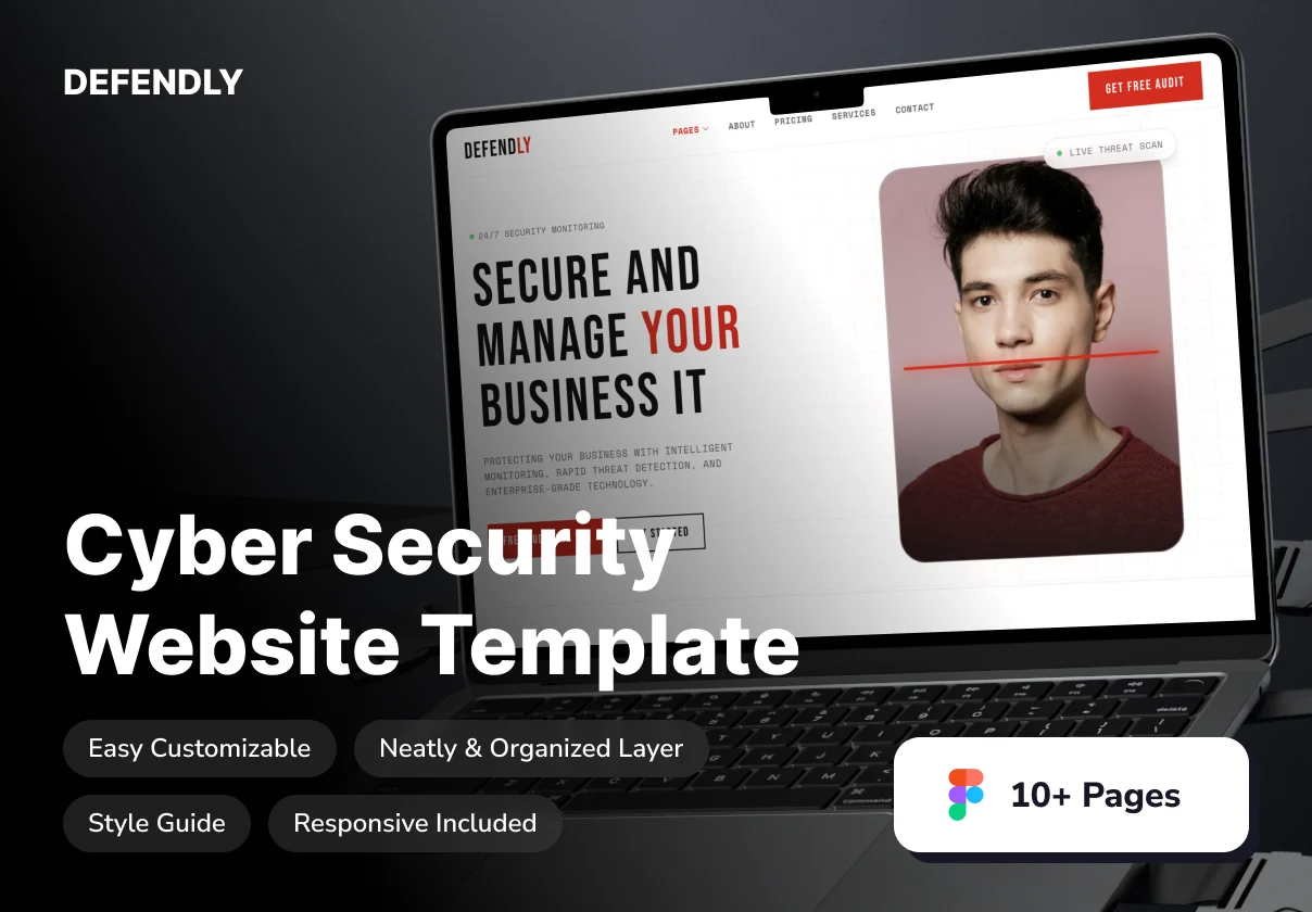 DEFENDLY - Cyber Security Website Template