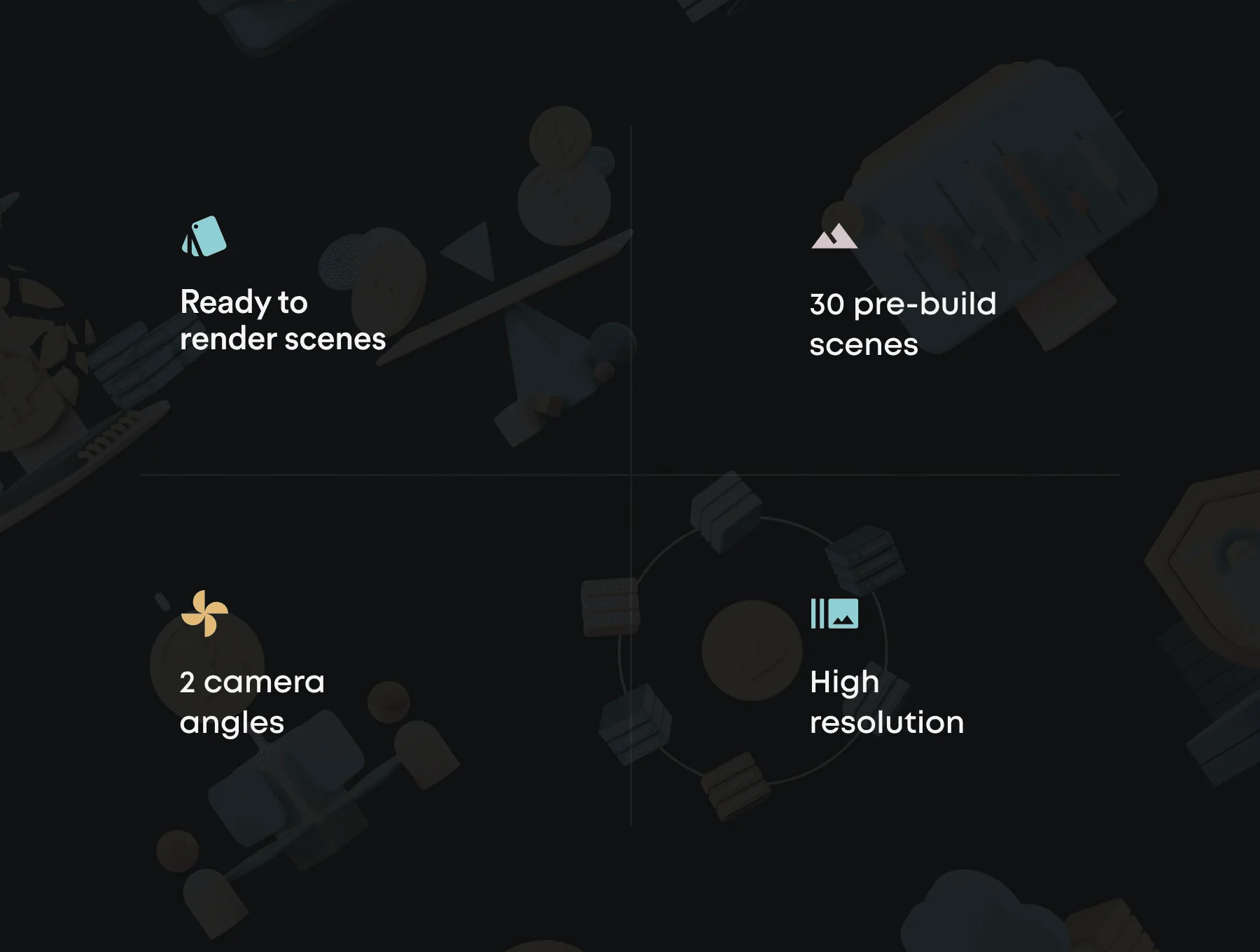 DeFicons - Crypto 3D Icon Set 2
