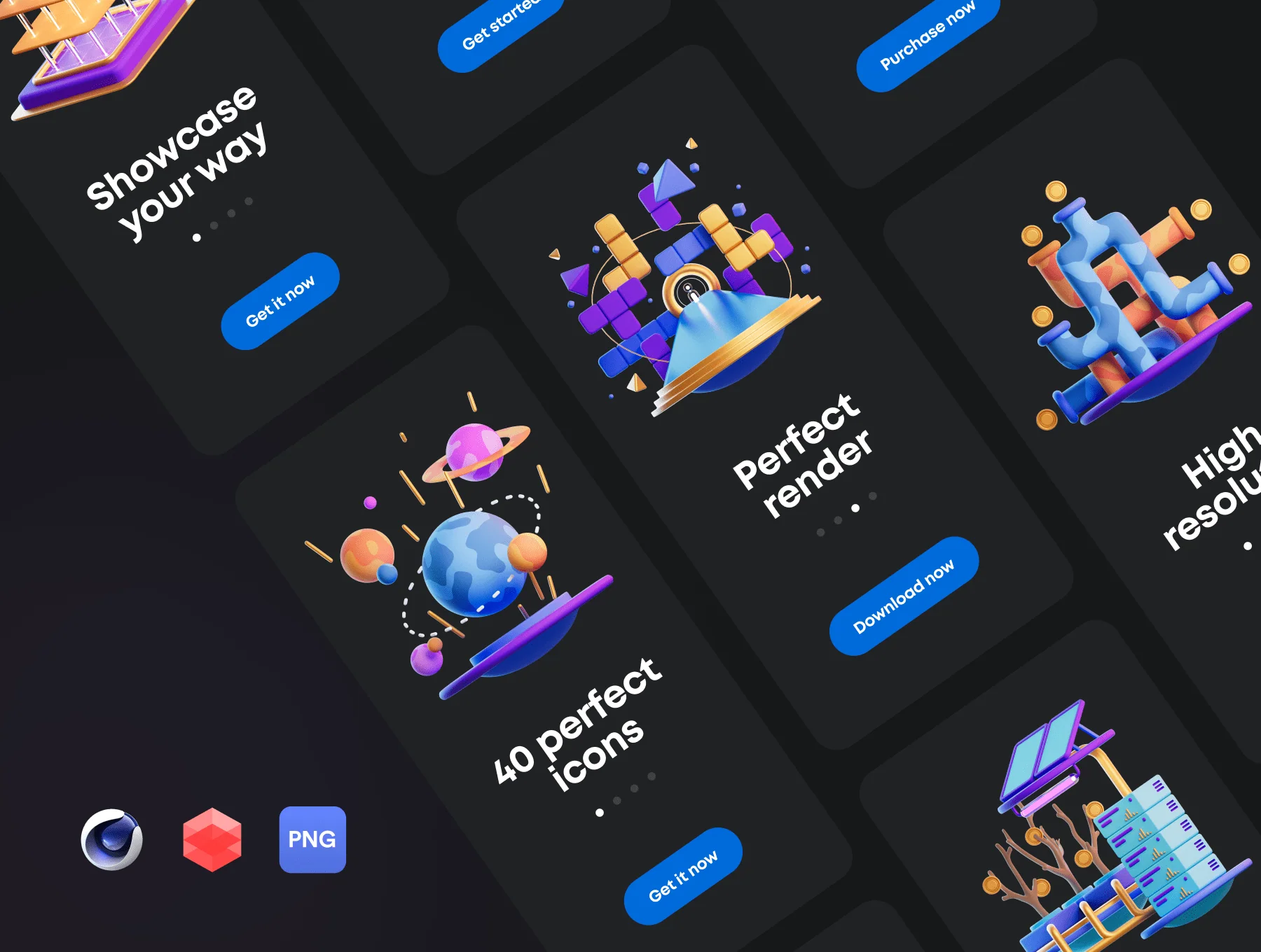 DeFicons vol. 2 - Crypto 3D Icon Set 6