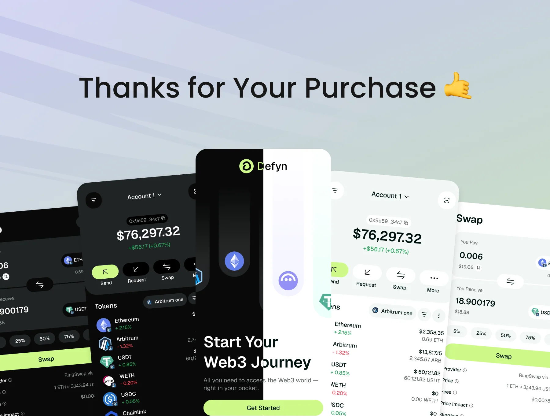 Defyn v2.0 - Web3 Wallet & DeFi App 8