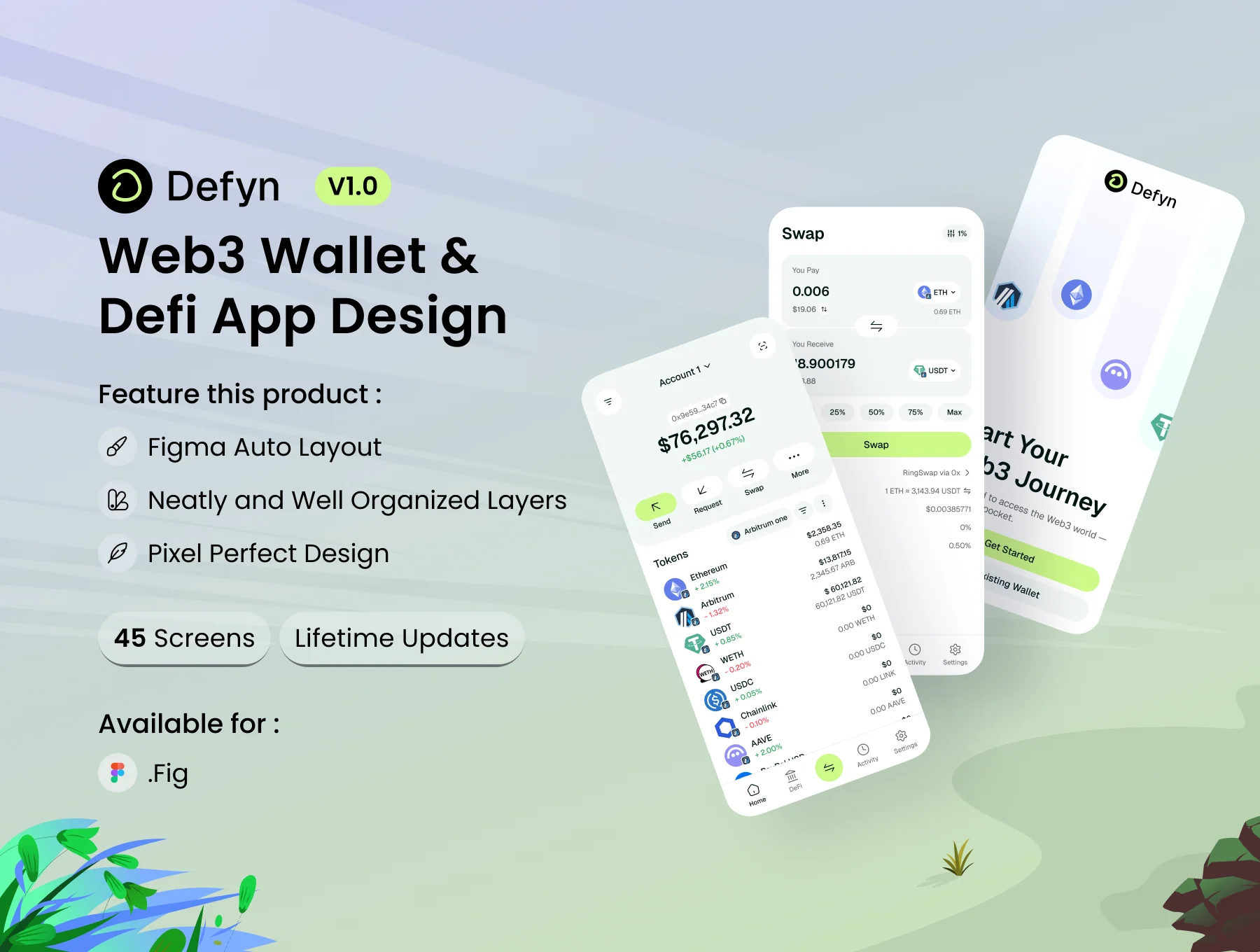 Defyn - Web3 Wallet & DeFi App