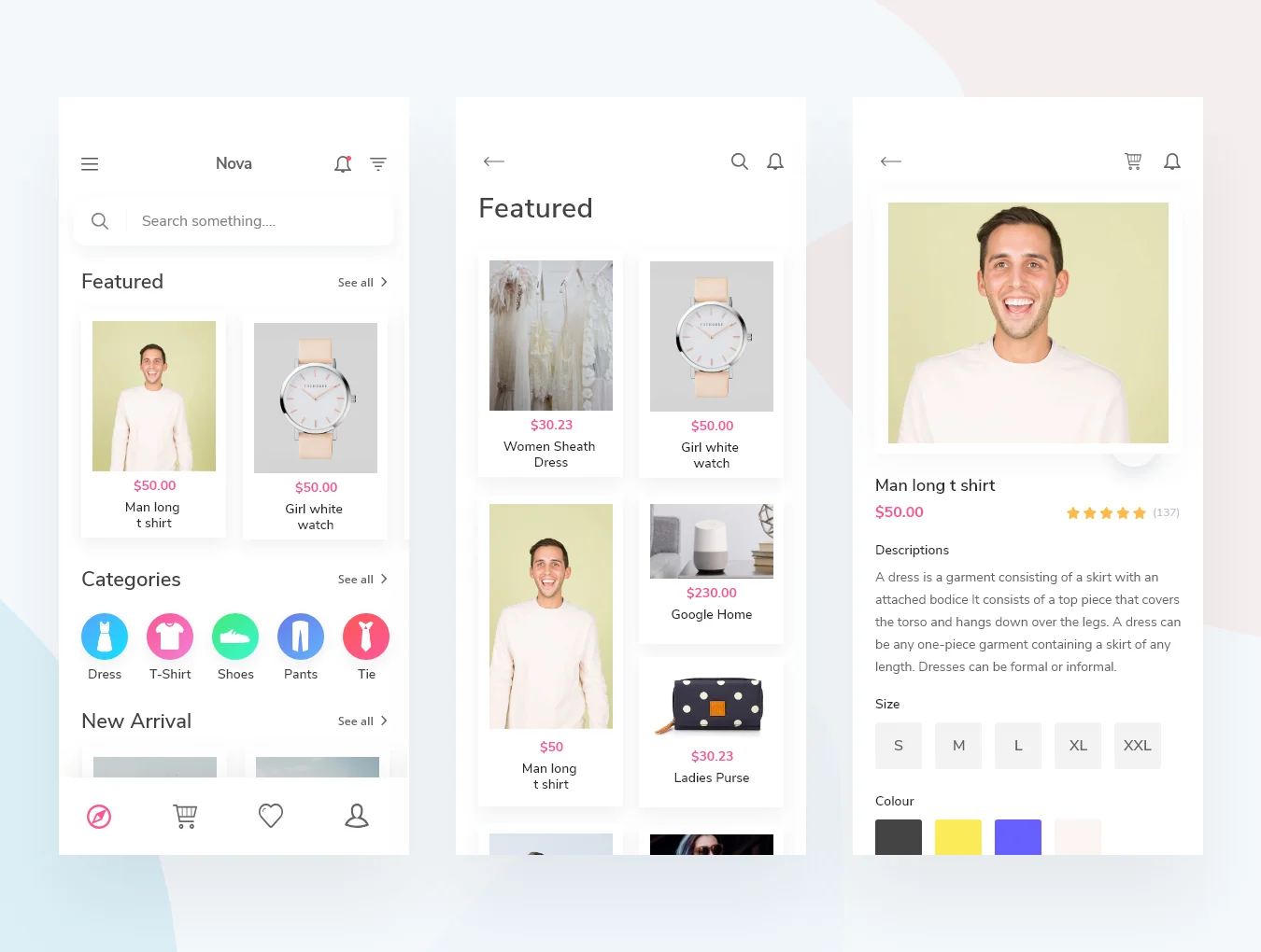 Nova E-commerce UI Kit 3