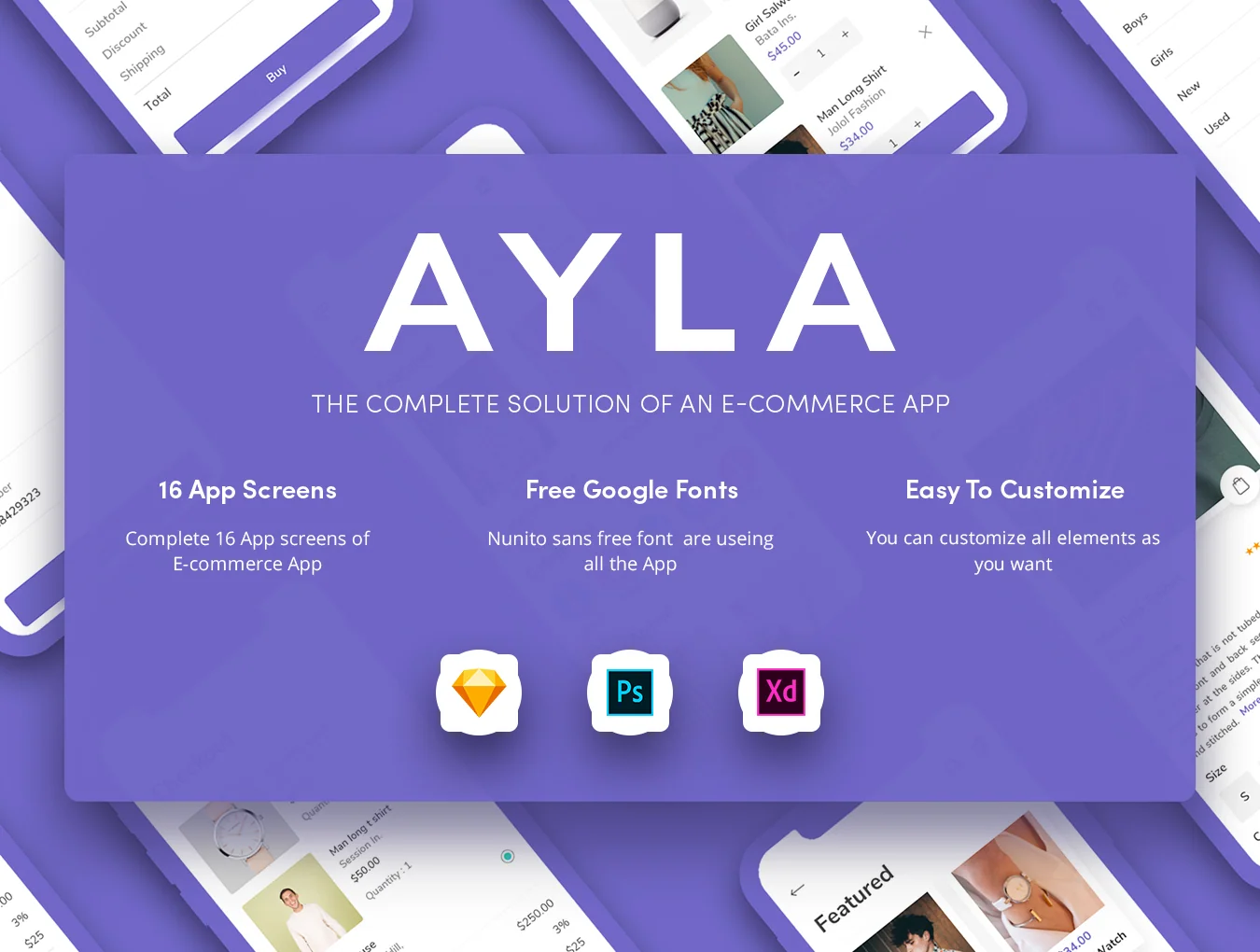 Ayla Ecommerce UI Kit