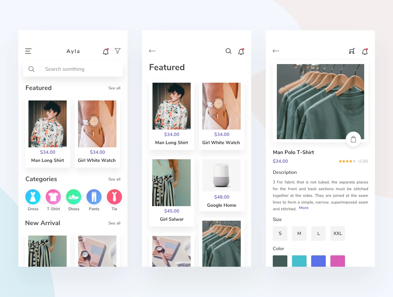 Ayla Ecommerce UI Kit 3