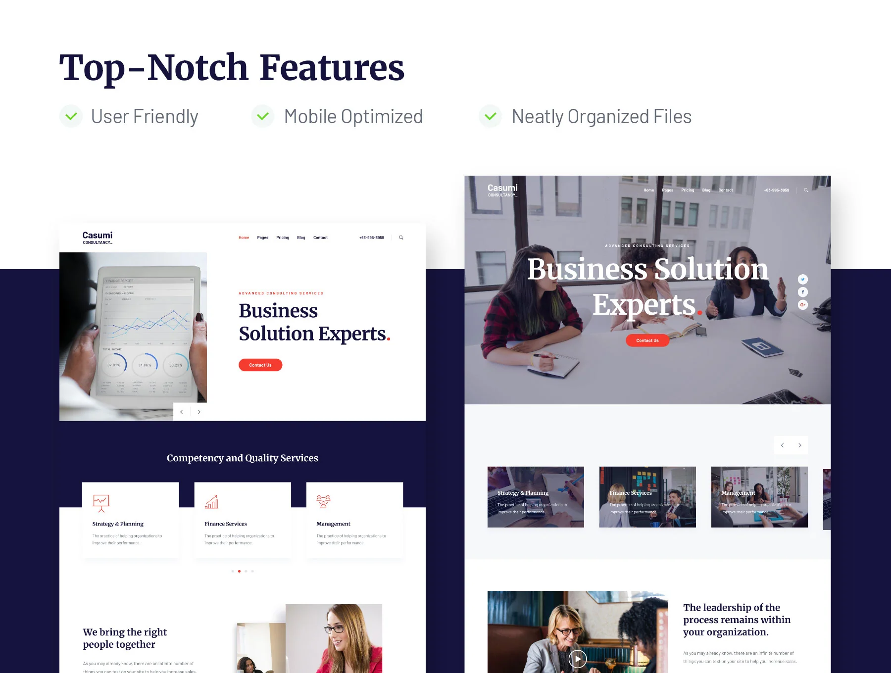 Casumi - Finance Consulting HTML Template 3