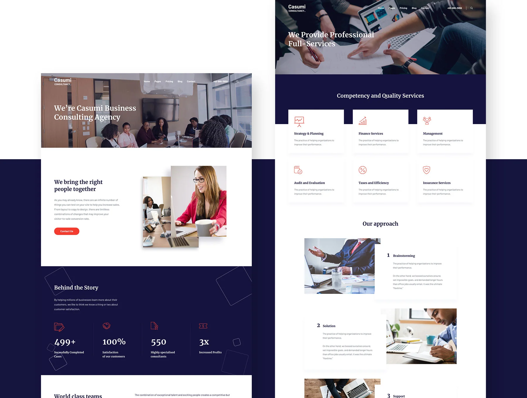 Casumi - Finance Consulting HTML Template 4