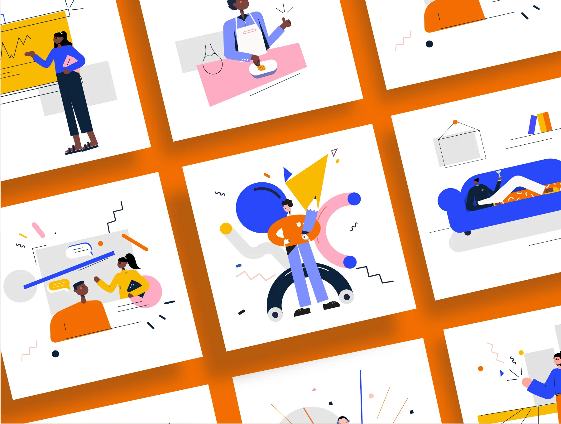 Set of Icons and Characters 5