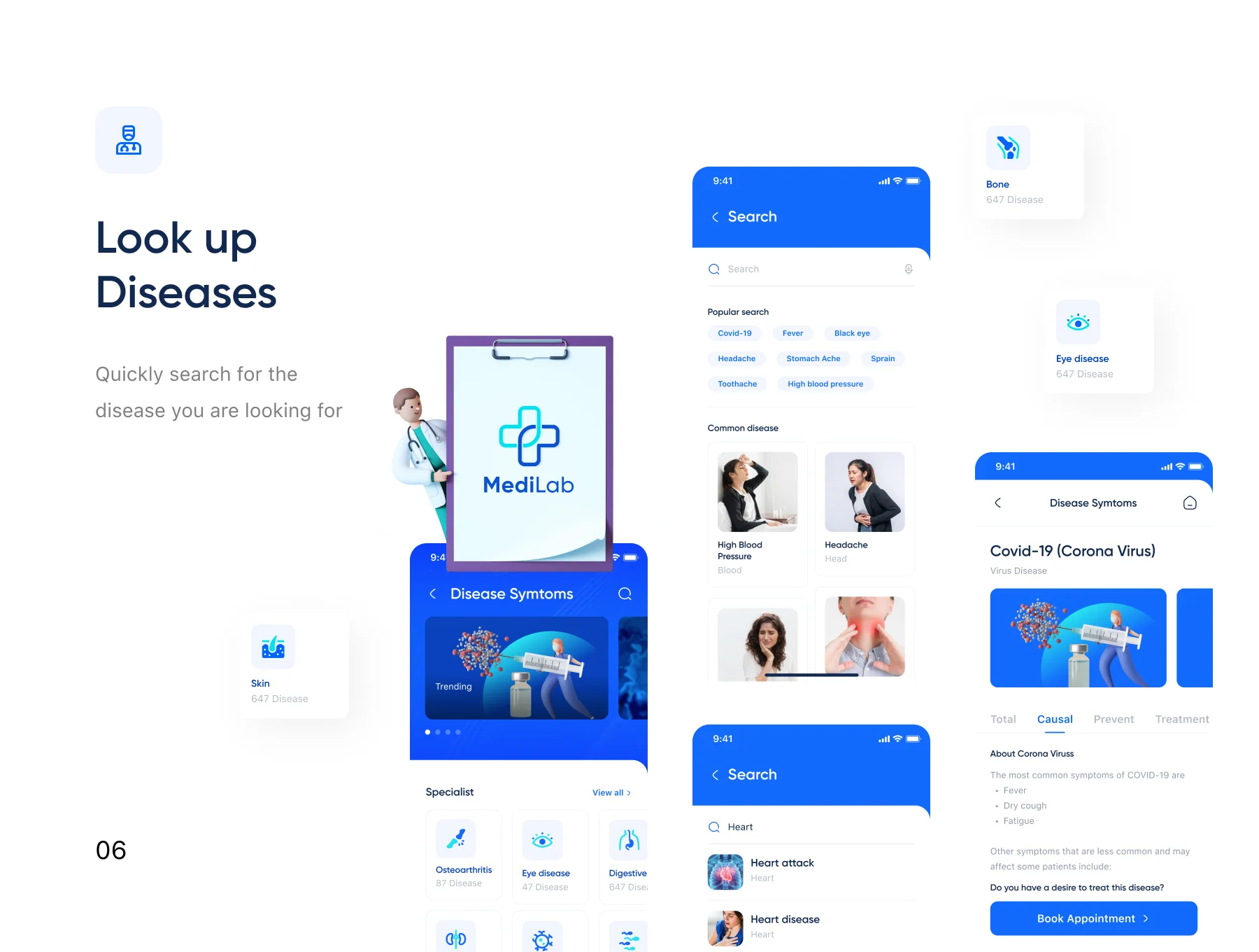 Medilab - Super Medical App UI Kit 6
