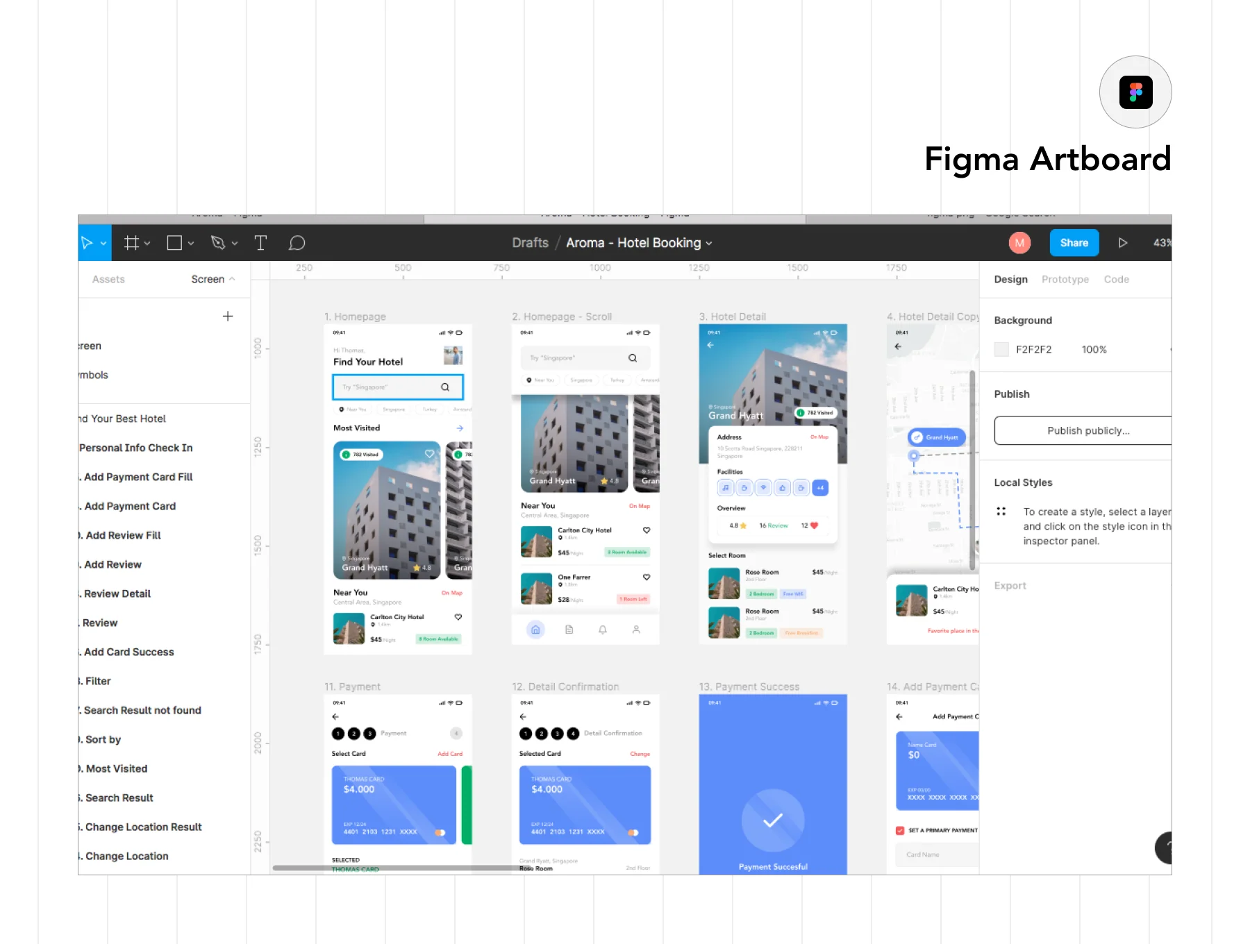 Aroma - Hotel Booking UI-Kit 4