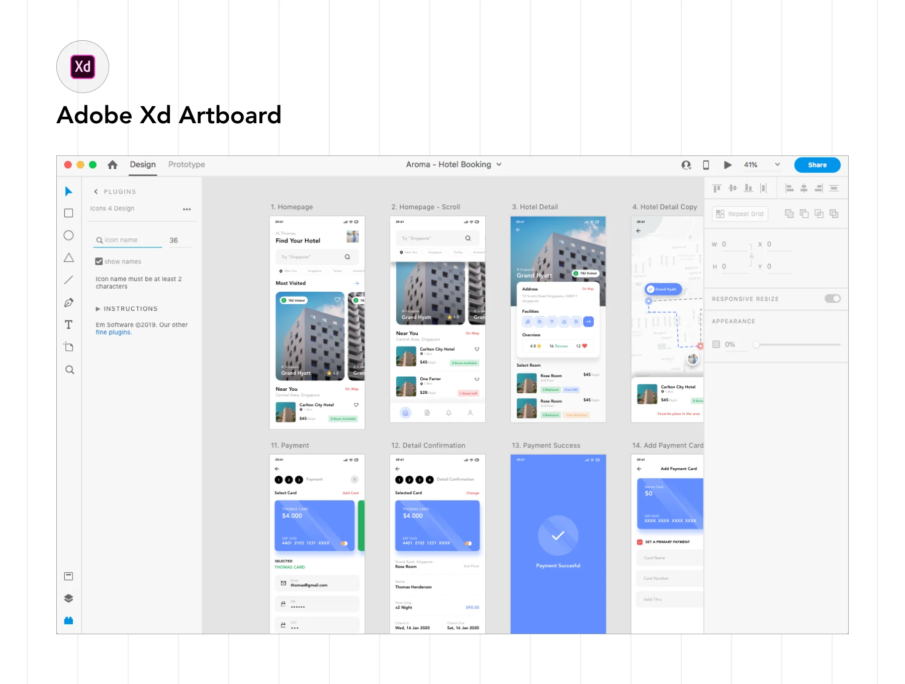 Aroma - Hotel Booking UI-Kit 5