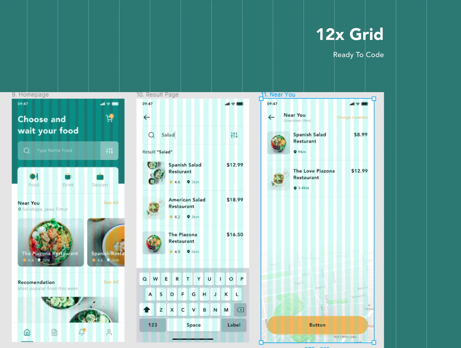 Delivious - Food Delivery UI-KIT 6