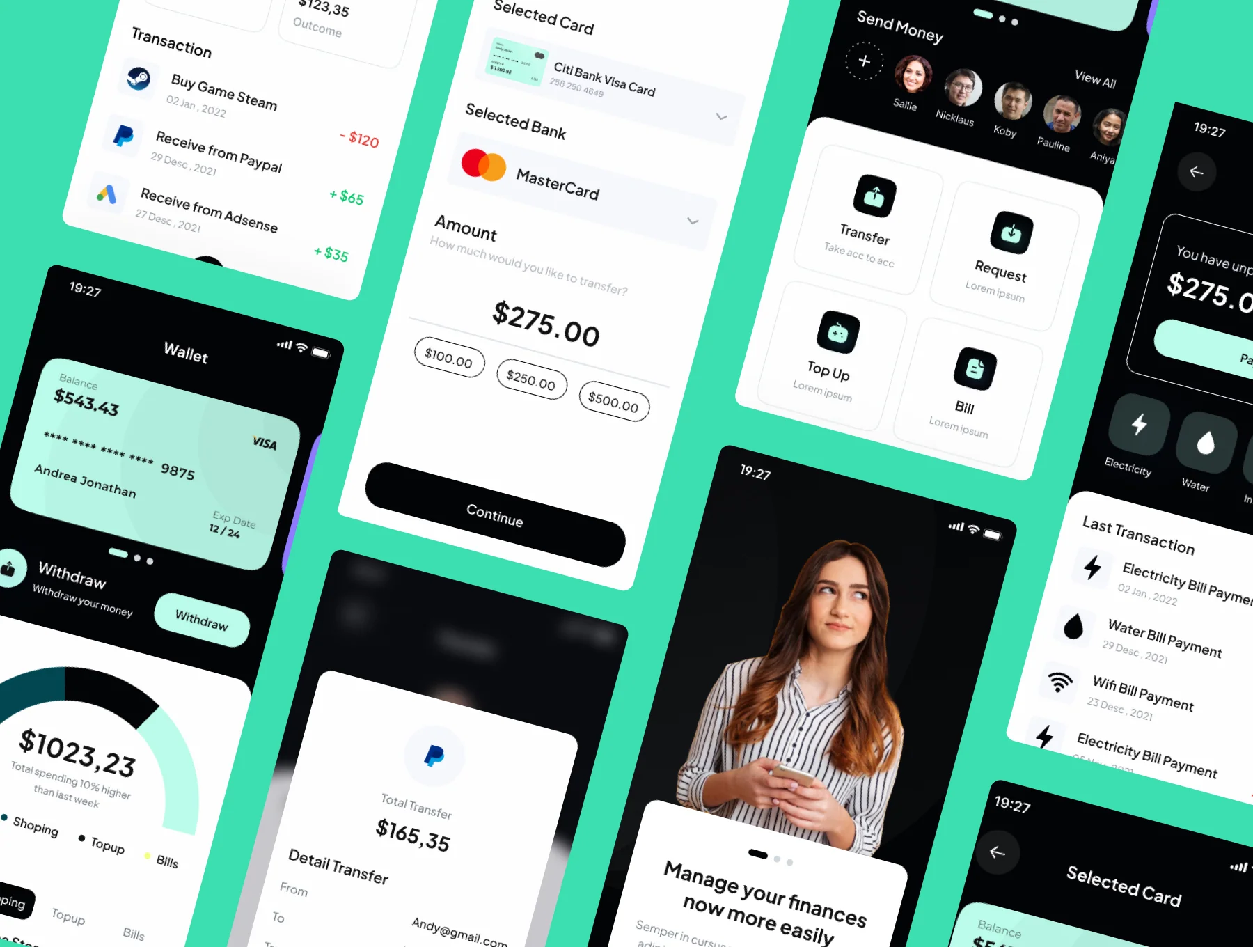 Duwallet - Wallet Apps UI Kits 5