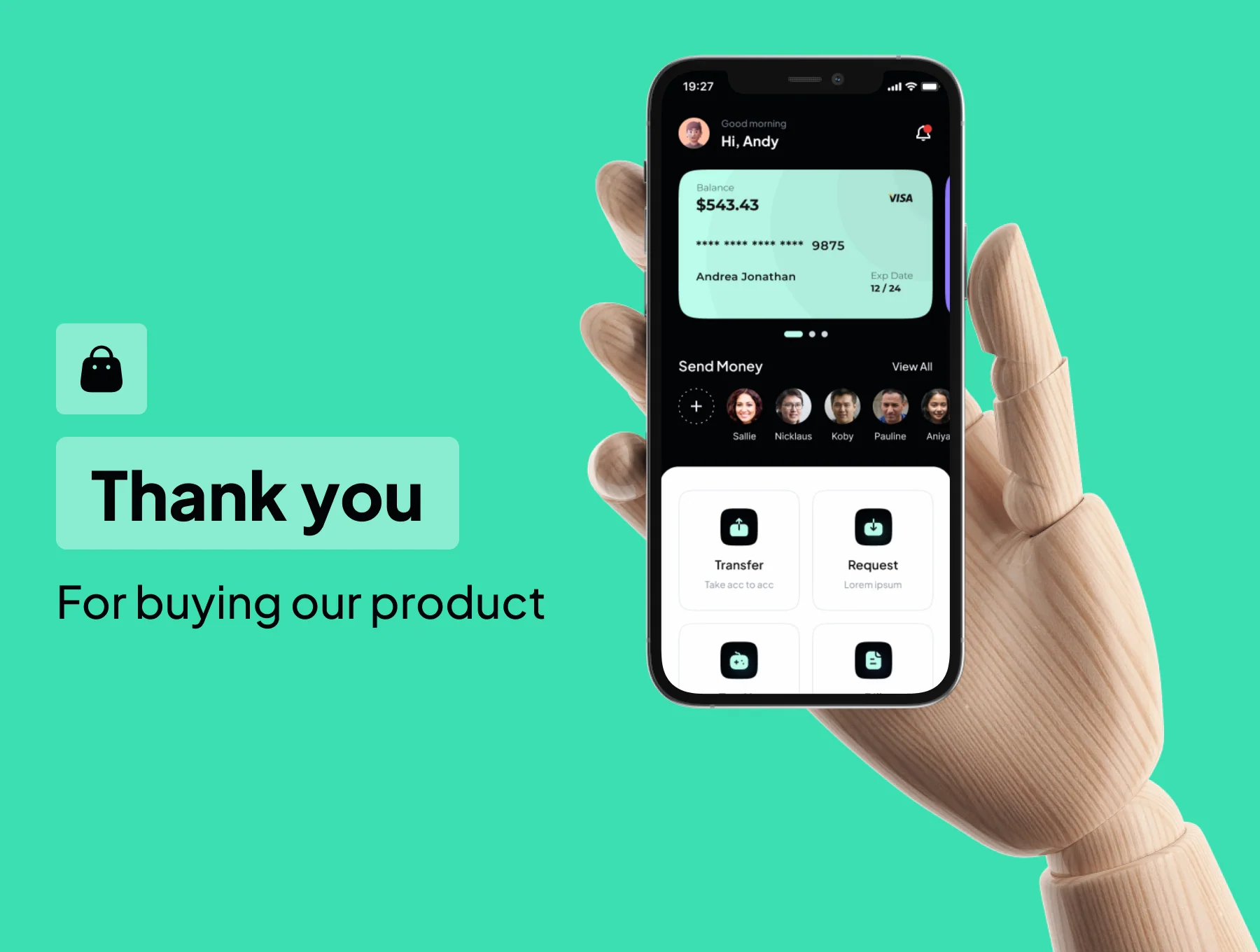 Duwallet - Wallet Apps UI Kits 6
