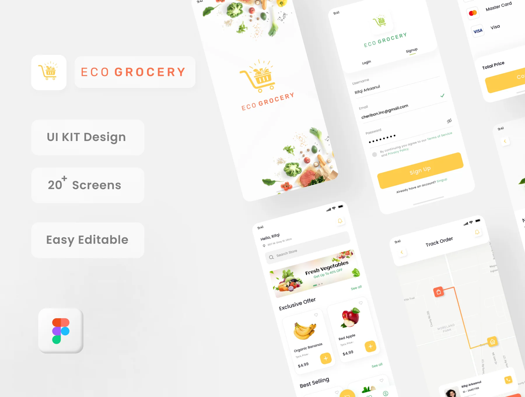 Grocery App UI Kit
