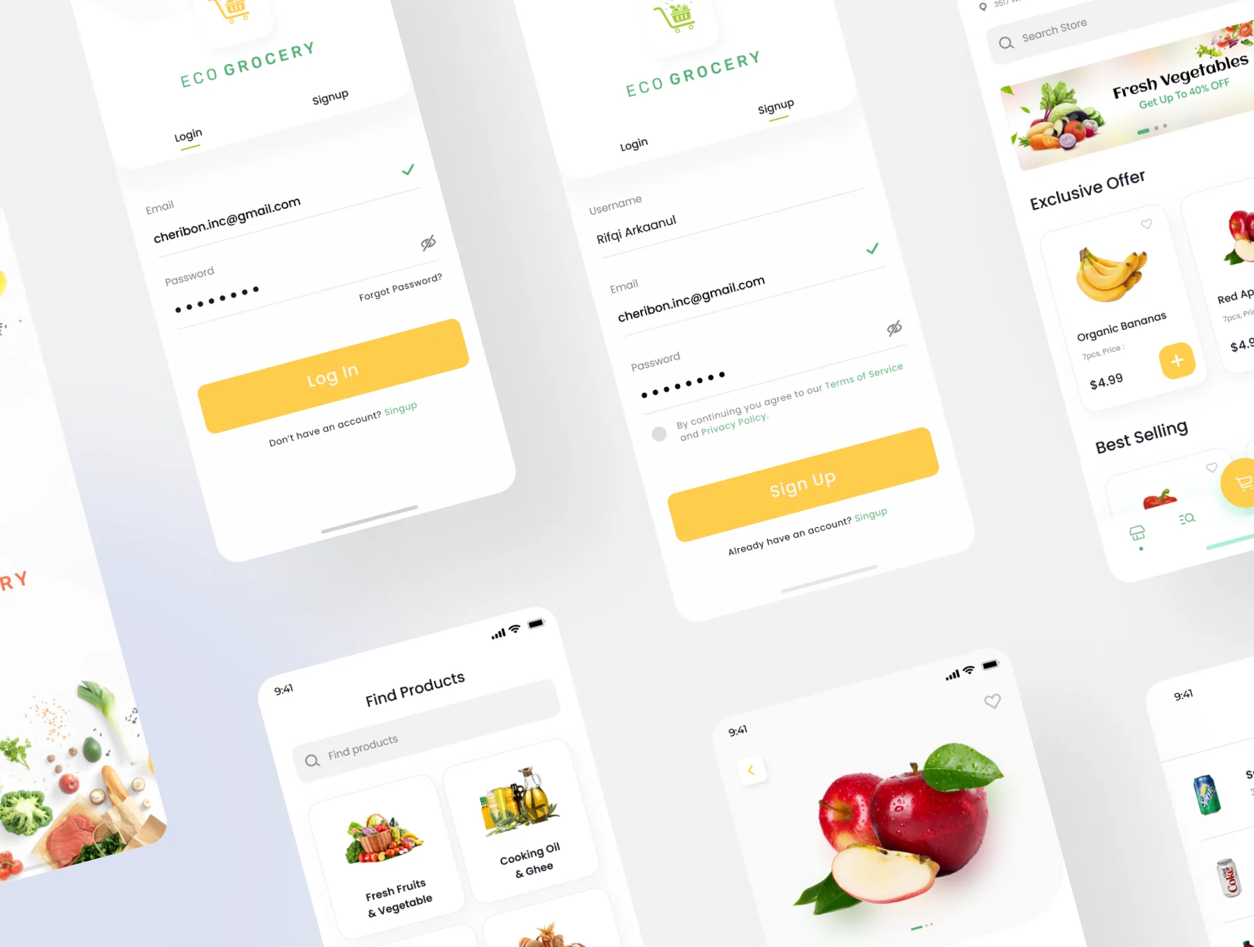 Grocery App UI Kit 5