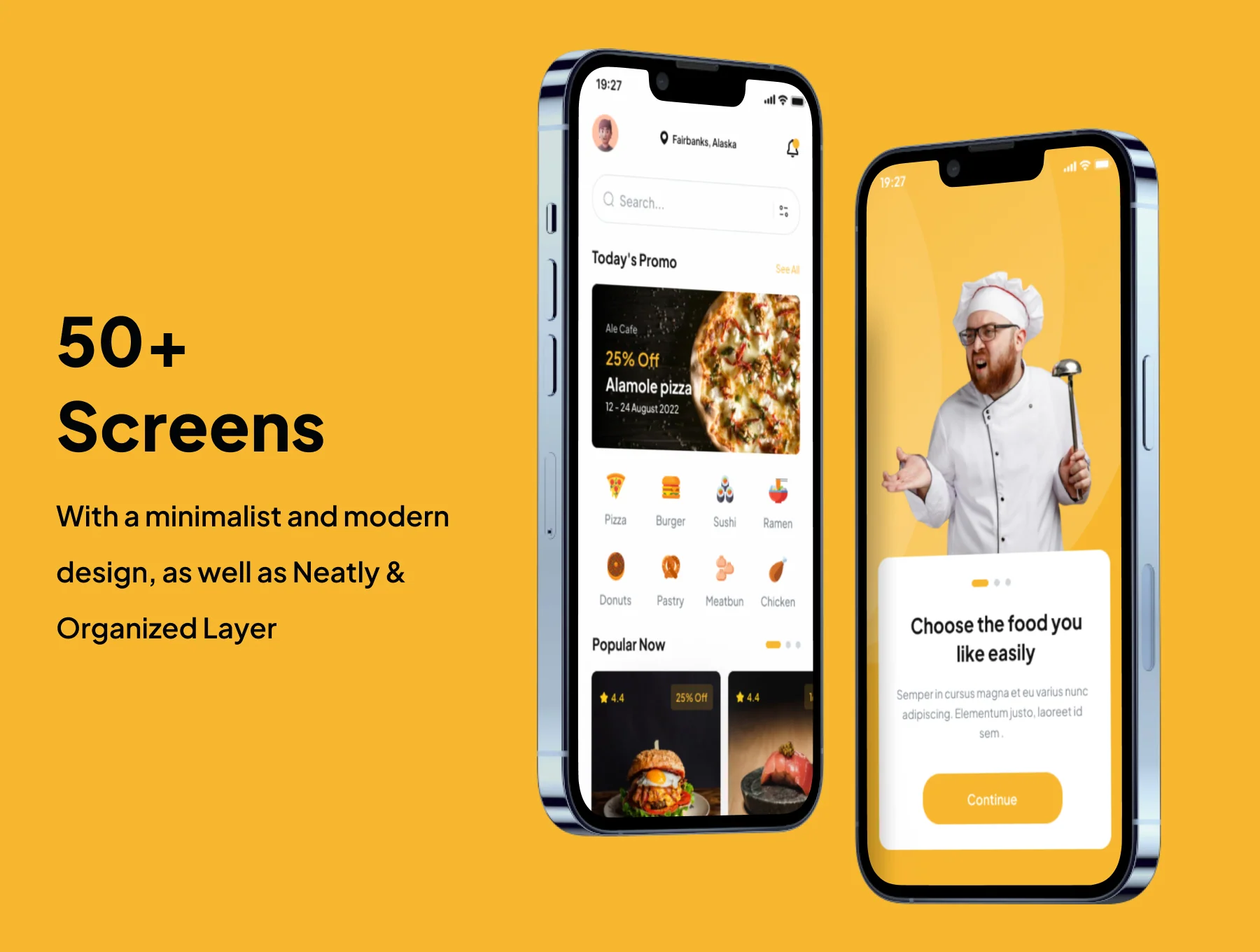 Conyfood - Food Delivery Apps UI Kits 2