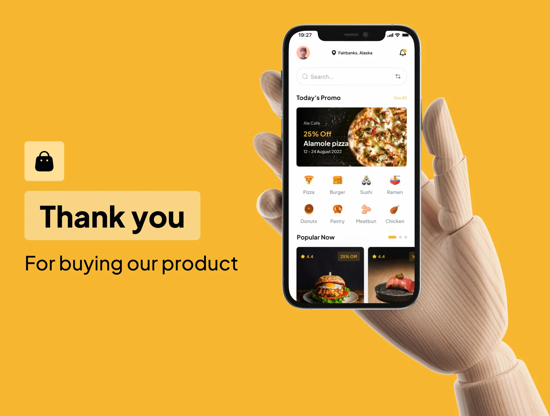 Conyfood - Food Delivery Apps UI Kits 6