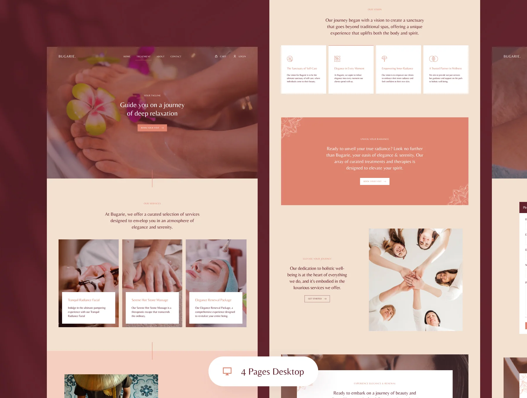 Bugarie - Spa & Beauty Landing Page 3