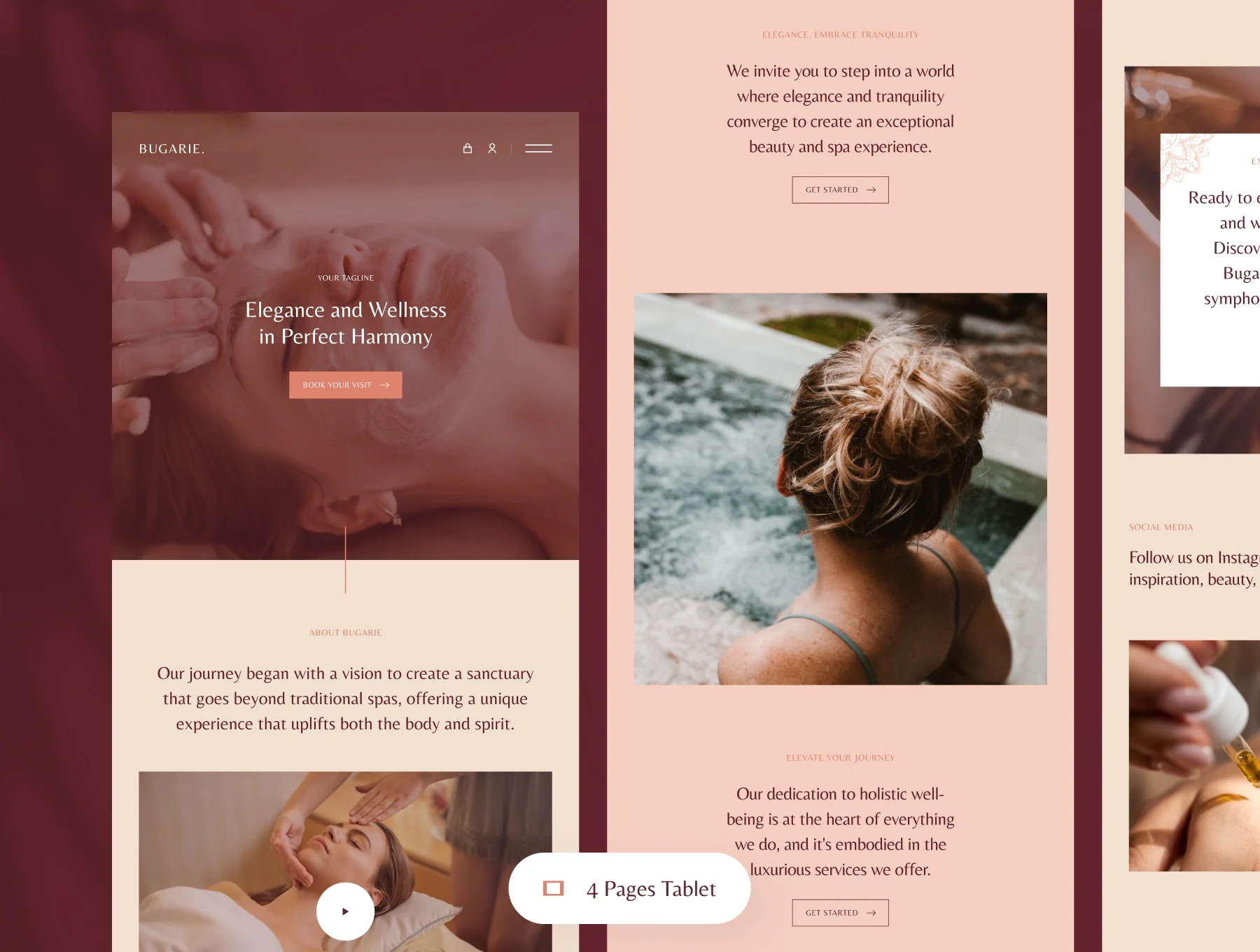 Bugarie - Spa & Beauty Landing Page 4