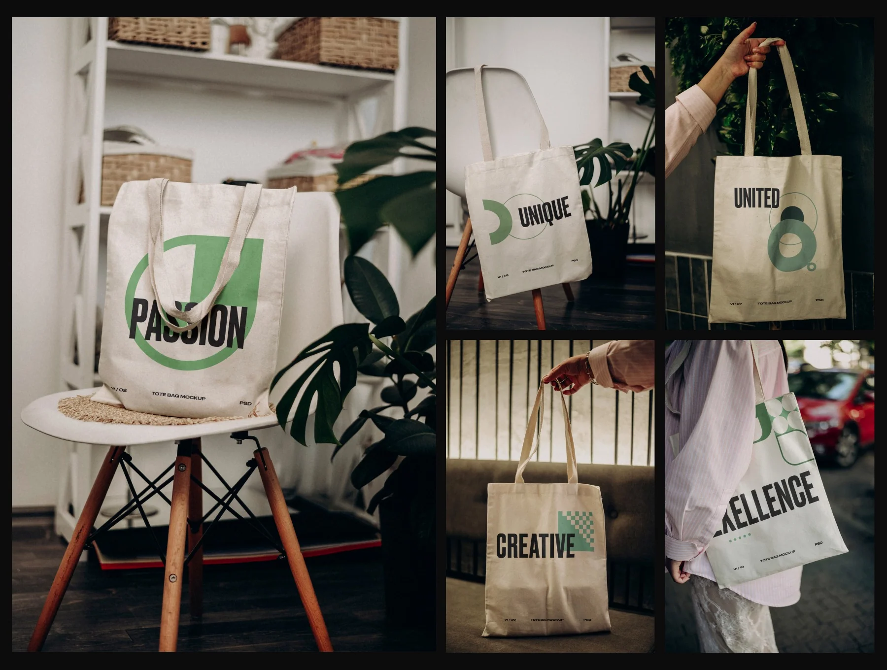 Tote Bag Mockup Collection 6