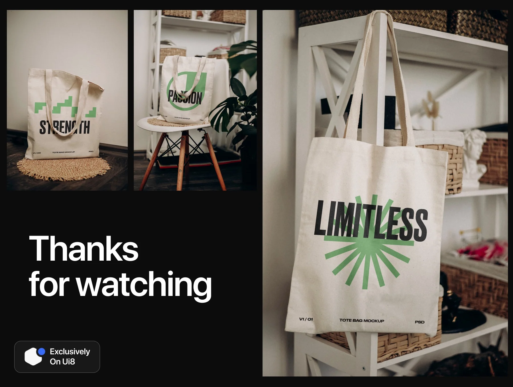 Tote Bag Mockup Collection 8