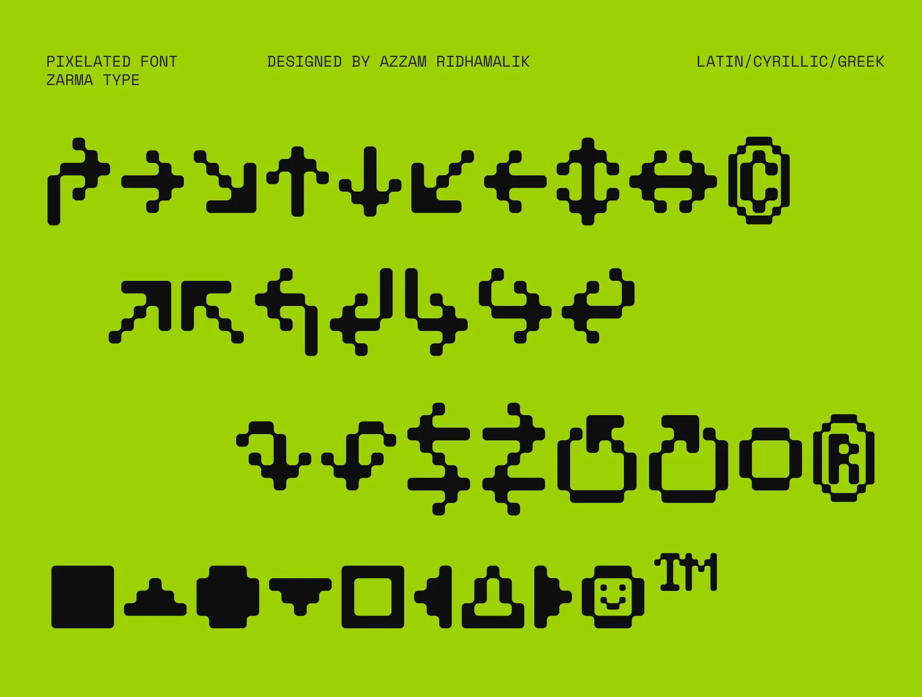 Psygen – Modern Pixel Font 3