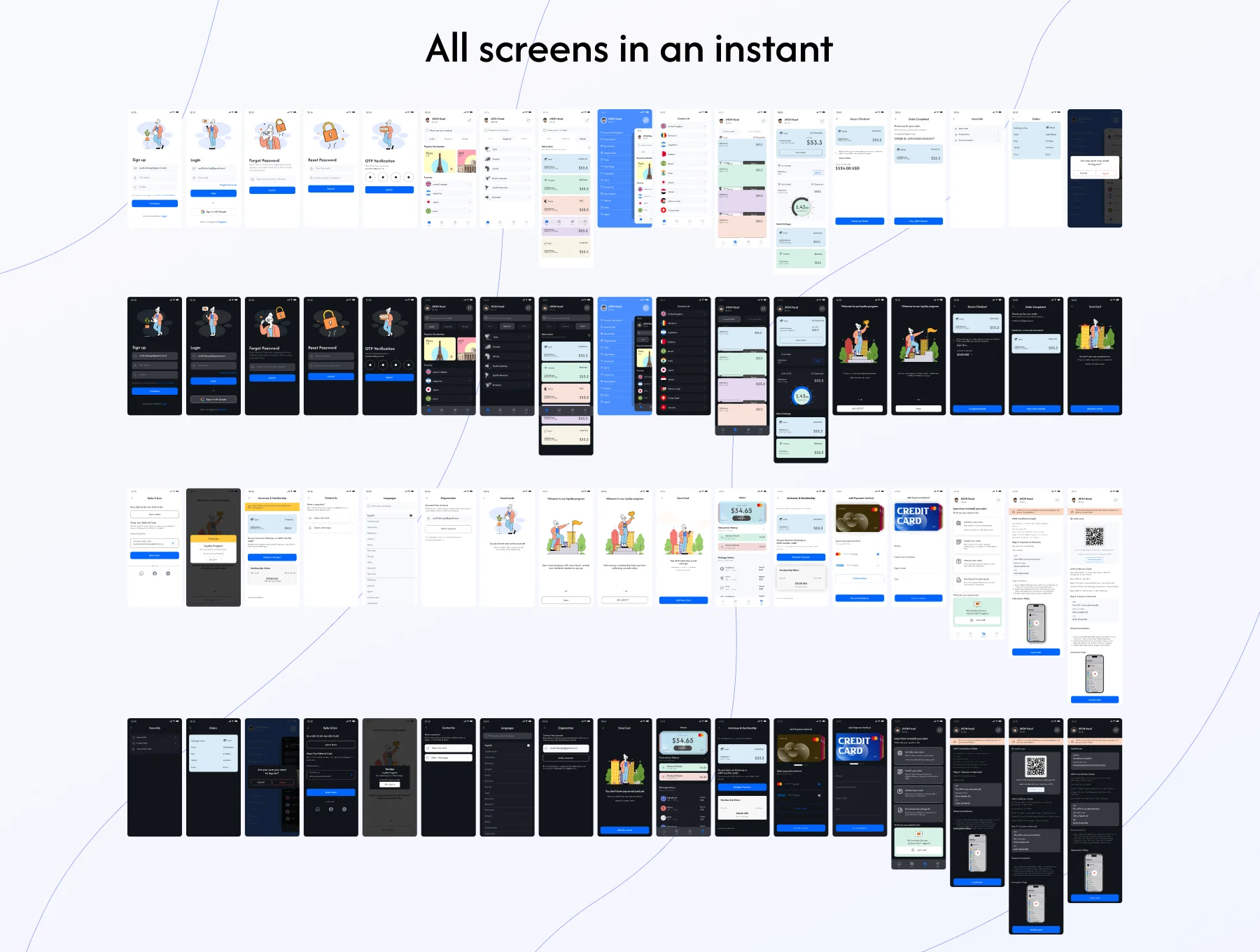 Global eSIM App Ui/Ux Kit 7