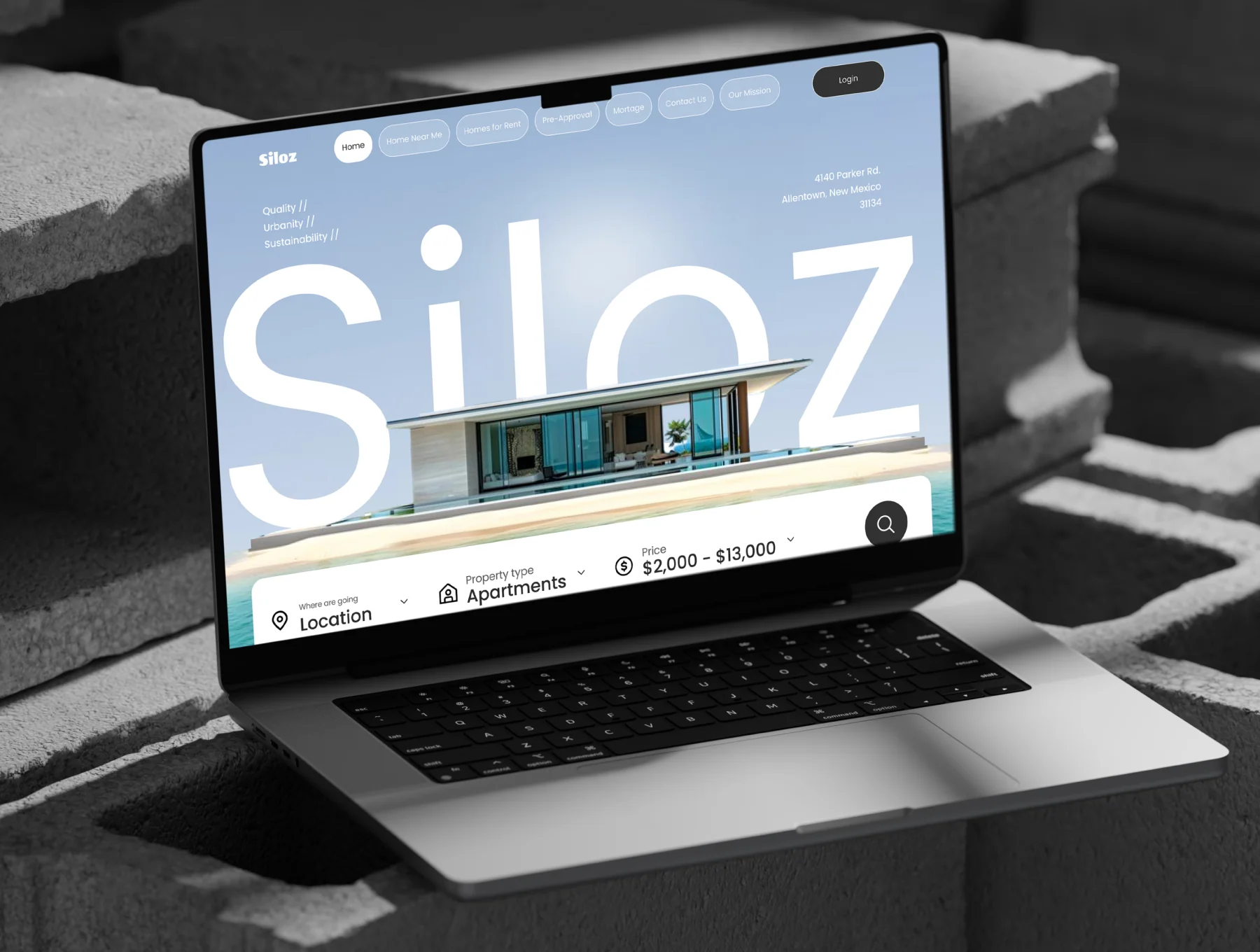 Modern Real Estate Website UI Kit 3