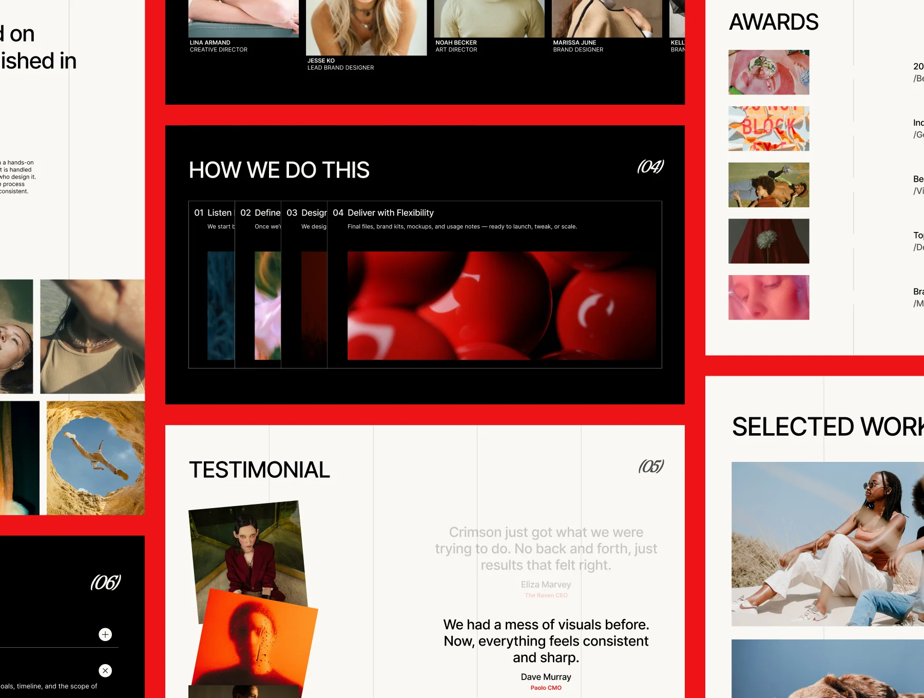 CRIMSON - Agency & Studio Framer Template 2